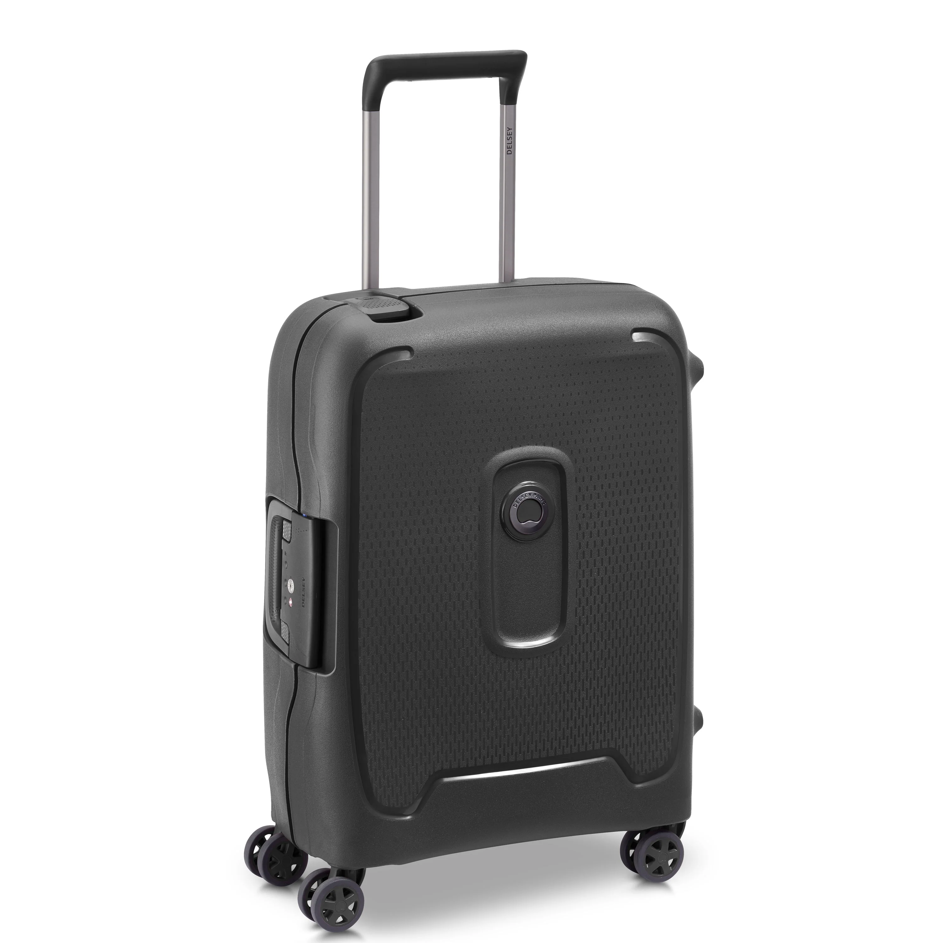 MONCEY | Cabine Slim Koffer 55 CM ZWART