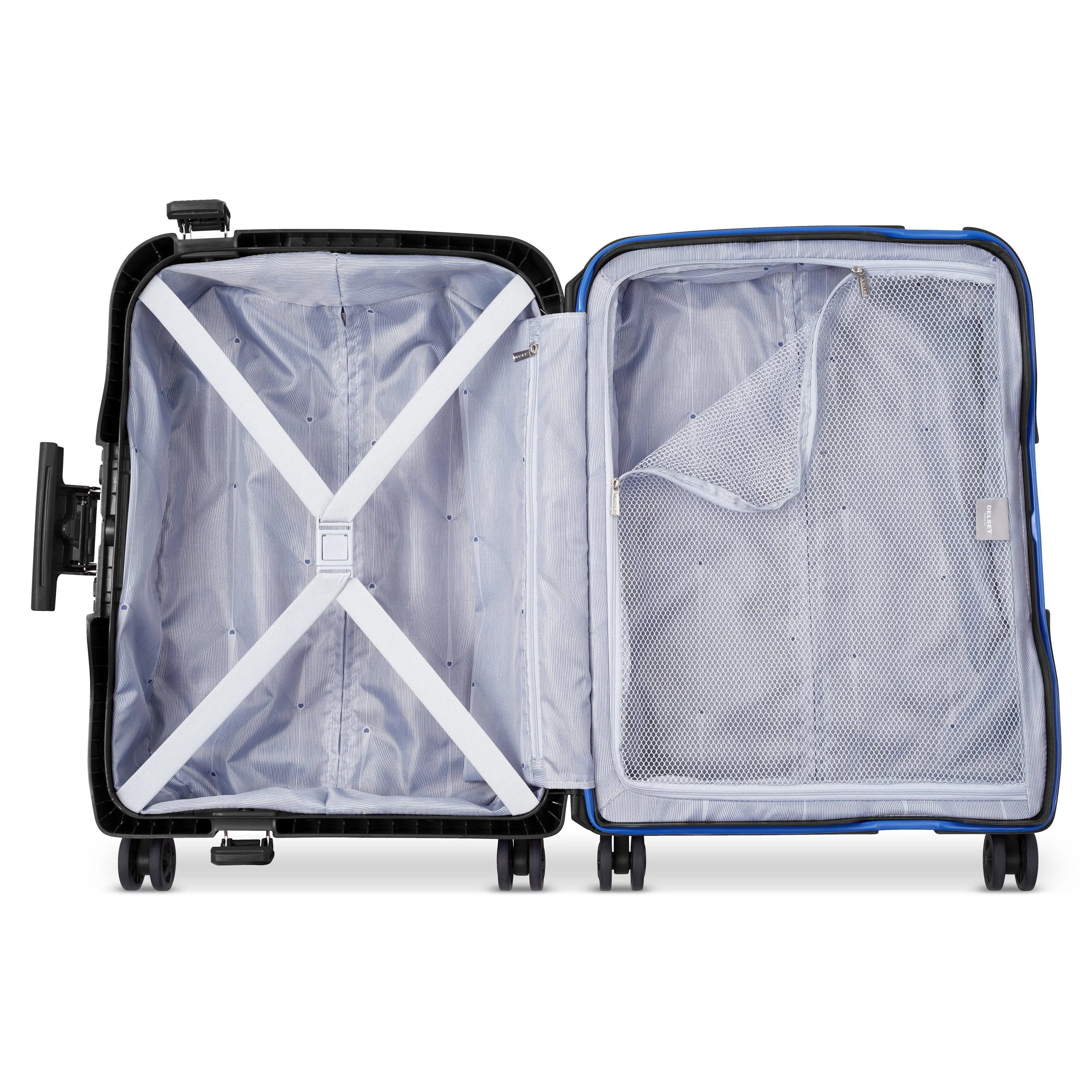 MONCEY | Cabine Slim Koffer 55 CM ZWART
