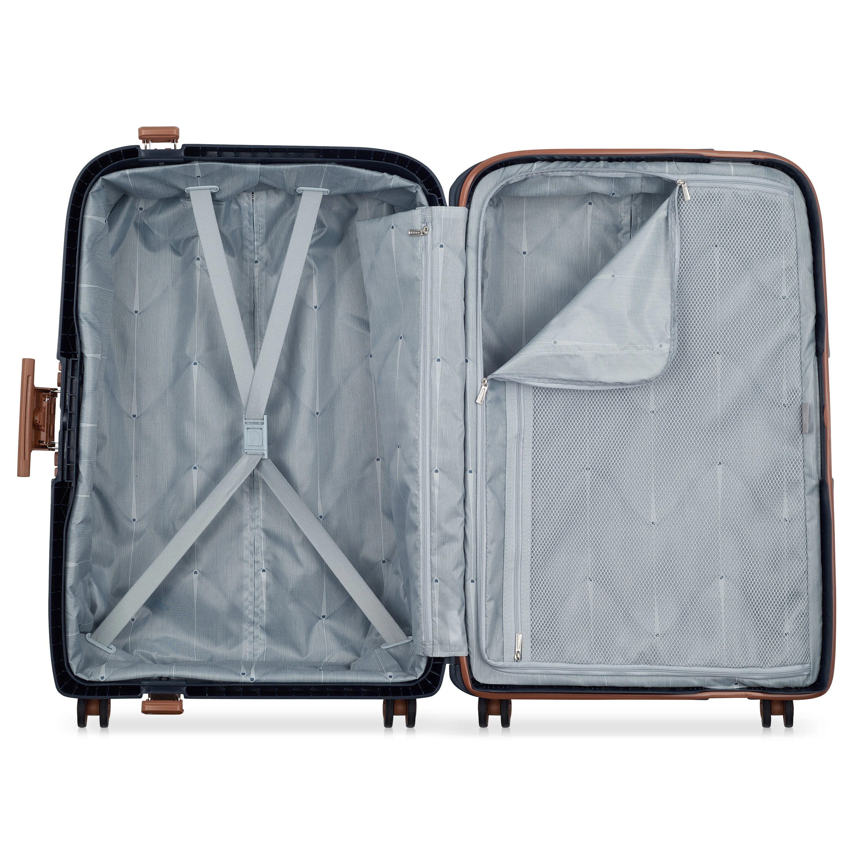 MONCEY | Check-in Medium Koffer 69 CM INKT BLAUW