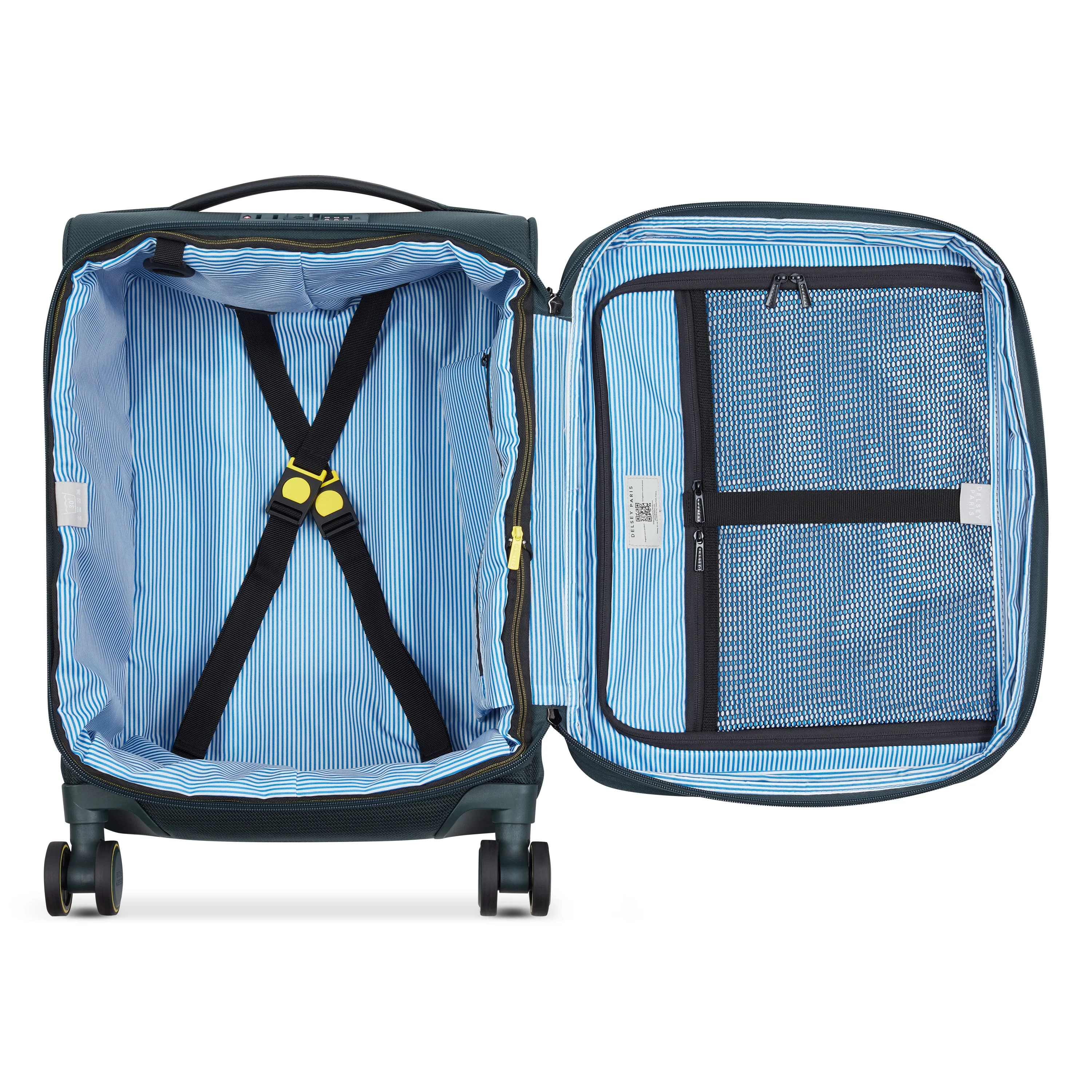 MONTMARTRE 3 | Cabine Koffer Uitbreidbaar 55 CM PIJNBOOM
