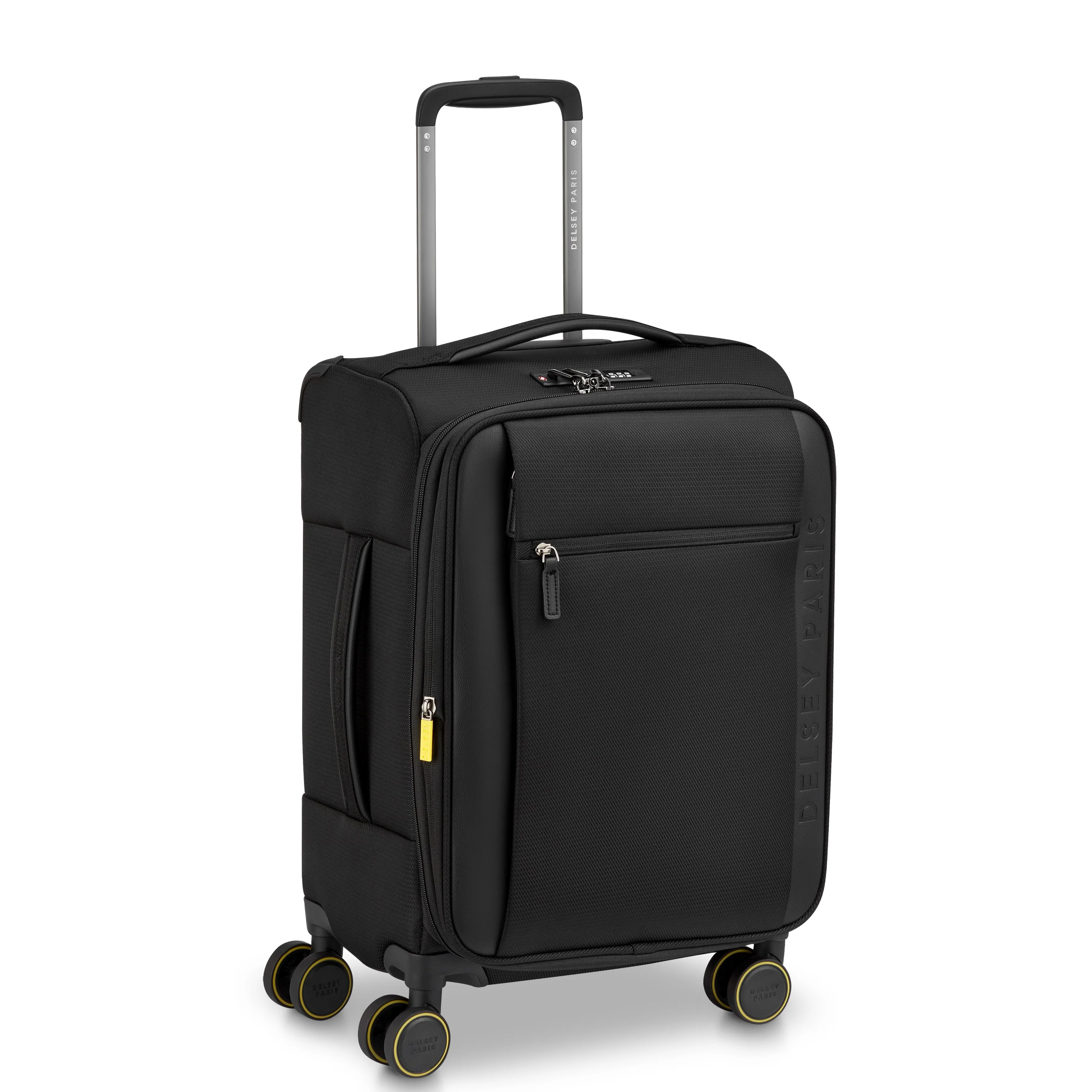 MONTMARTRE 3 | Cabine Koffer Uitbreidbaar 55 CM ZWART
