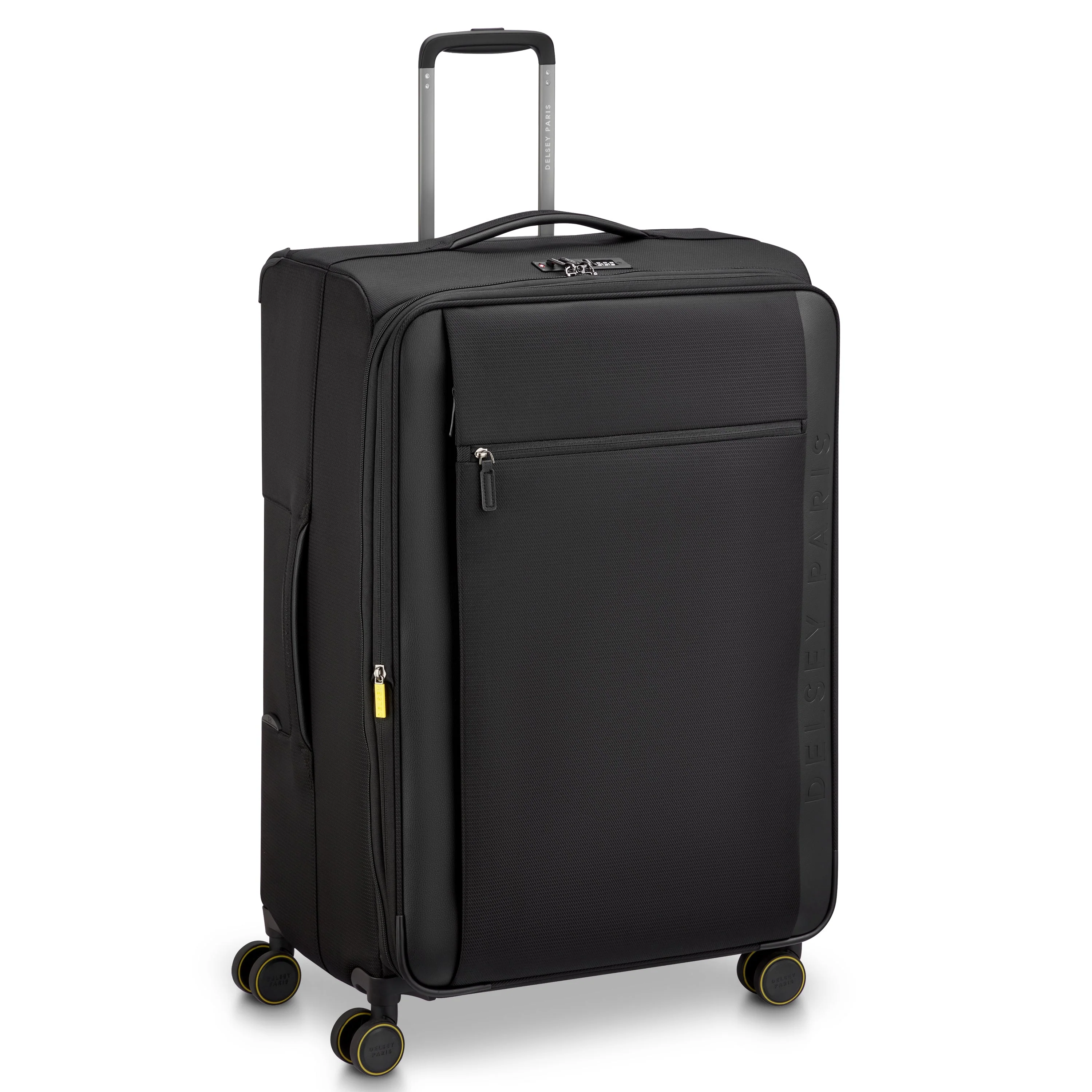 MONTMARTRE 3 | Check-in Large Koffer Uitbreidbaar 76 CM ZWART