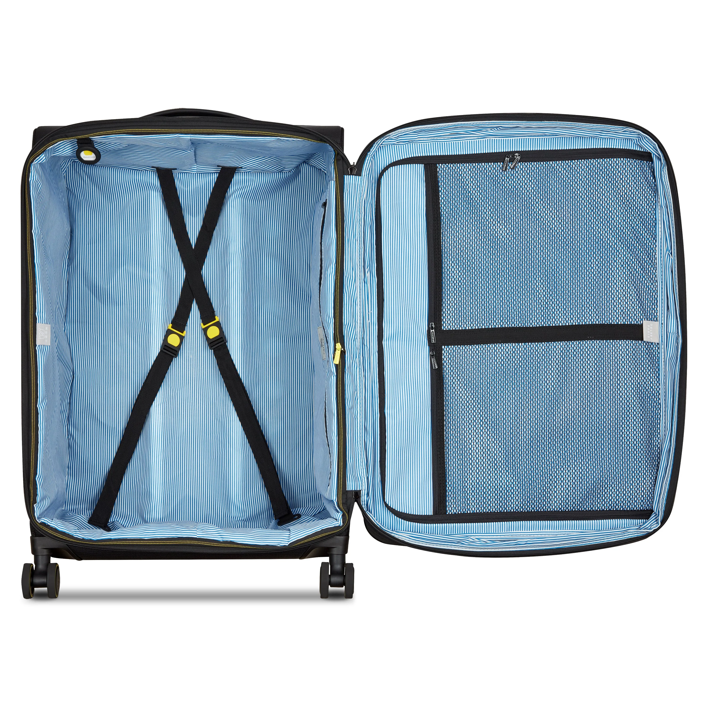 MONTMARTRE 3 | Check-in Large Koffer Uitbreidbaar 76 CM ZWART