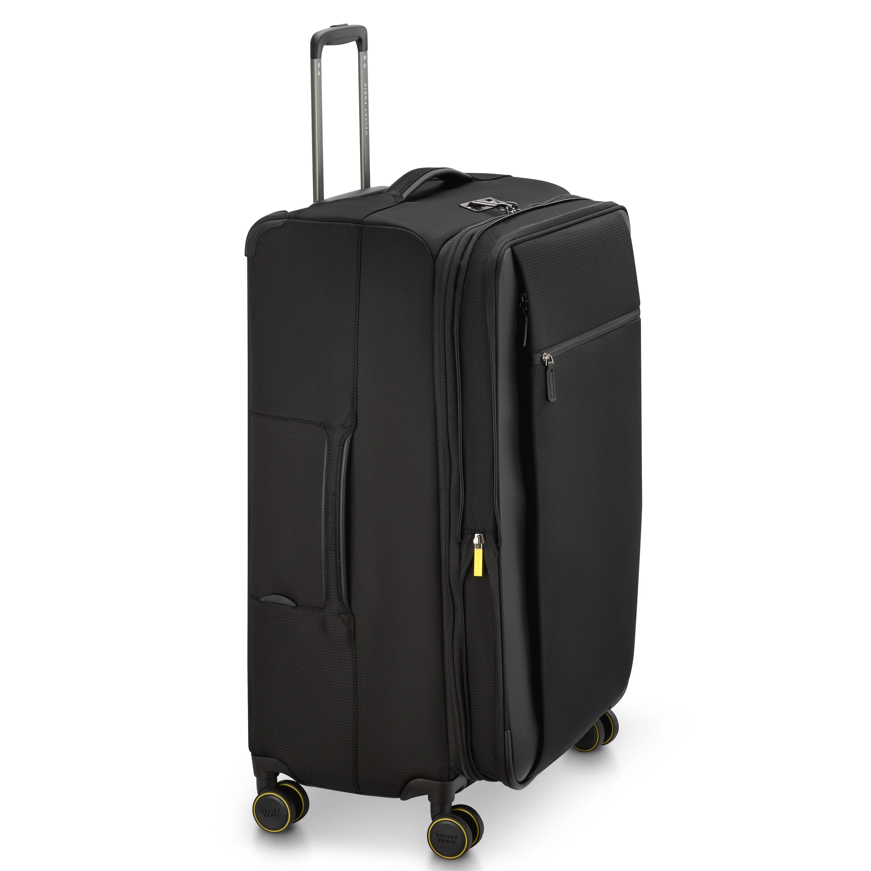 MONTMARTRE 3 | Check-in Large Koffer Uitbreidbaar 76 CM ZWART
