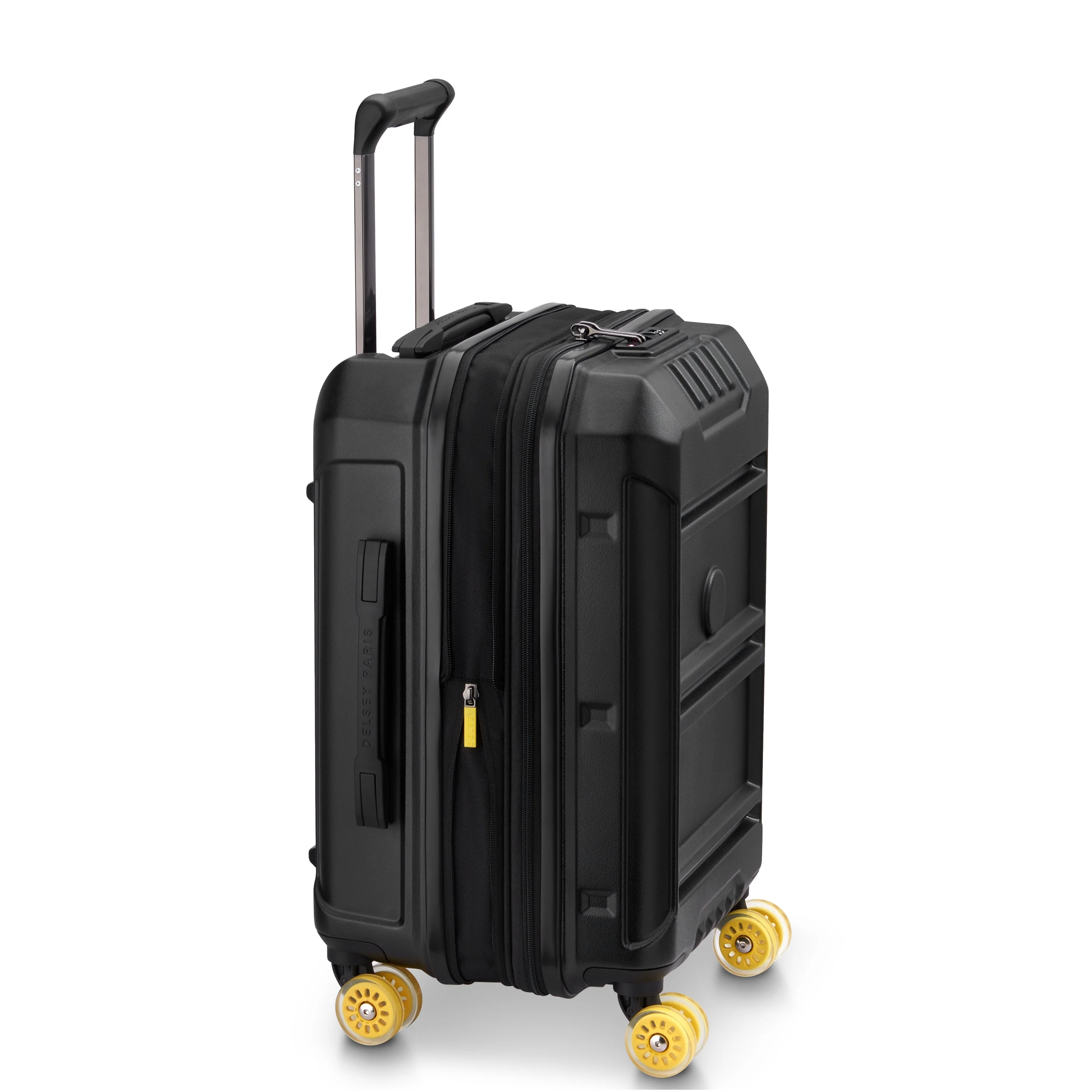 REMPART 2.0 | Cabine Koffer Uitbreidbaar 55 CM ZWART
