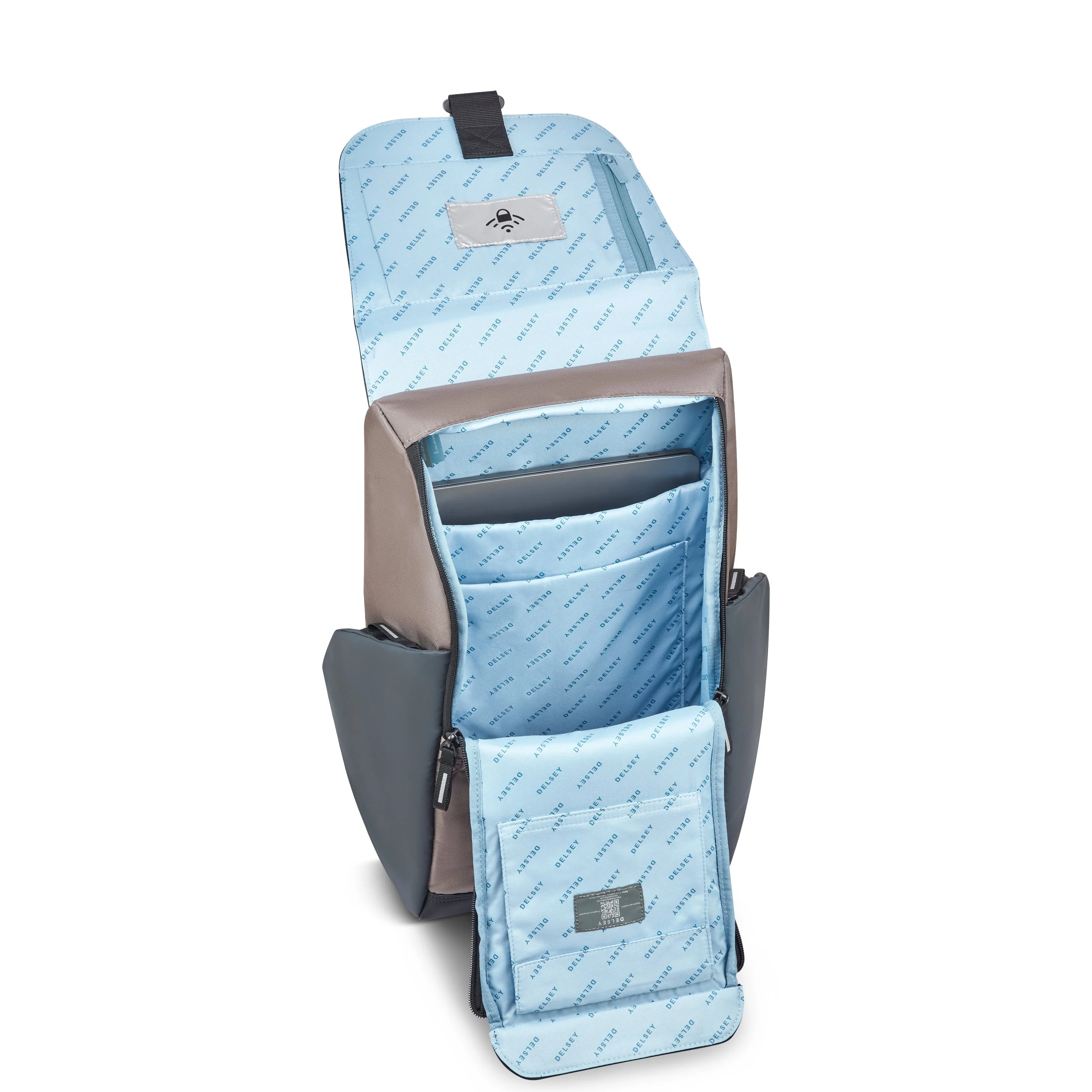 SECURFLAP | Rugzak met Klep 22L BRUIN