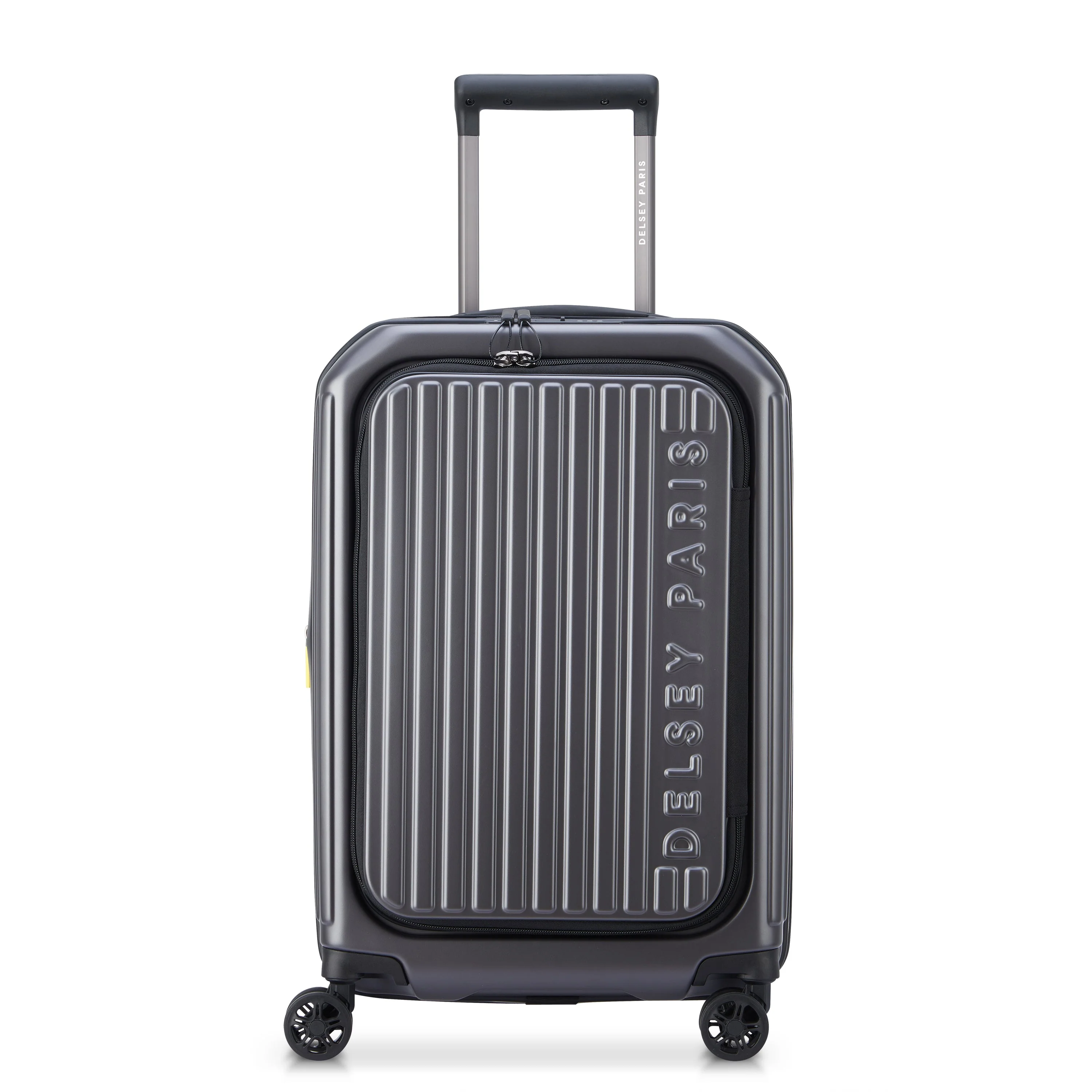 SECURITIME ZIP | Cabine Koffer Uitbreidbaar 55 CM ANTHRACIETGRIJS