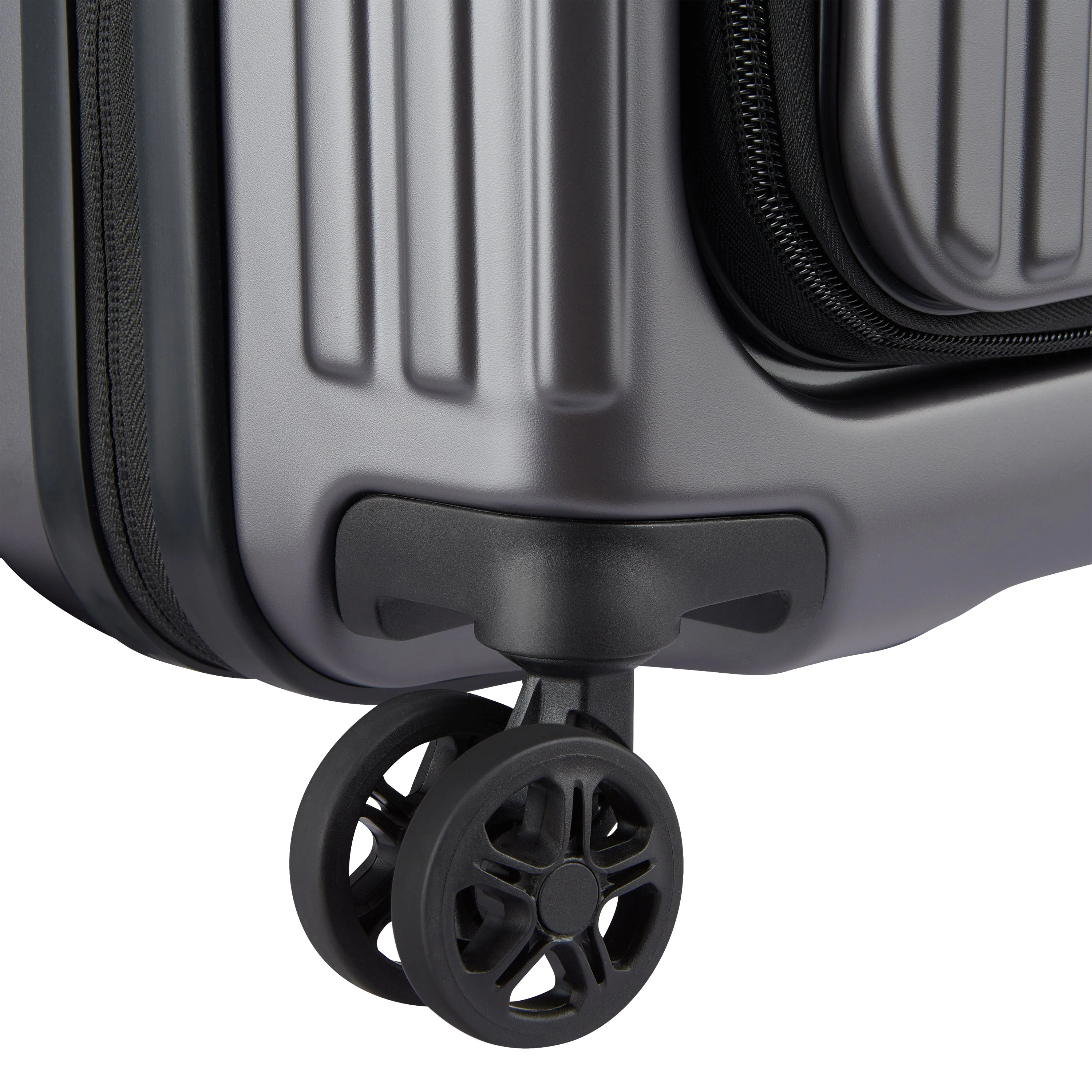 SECURITIME ZIP | Cabine Koffer Uitbreidbaar 55 CM ANTHRACIETGRIJS