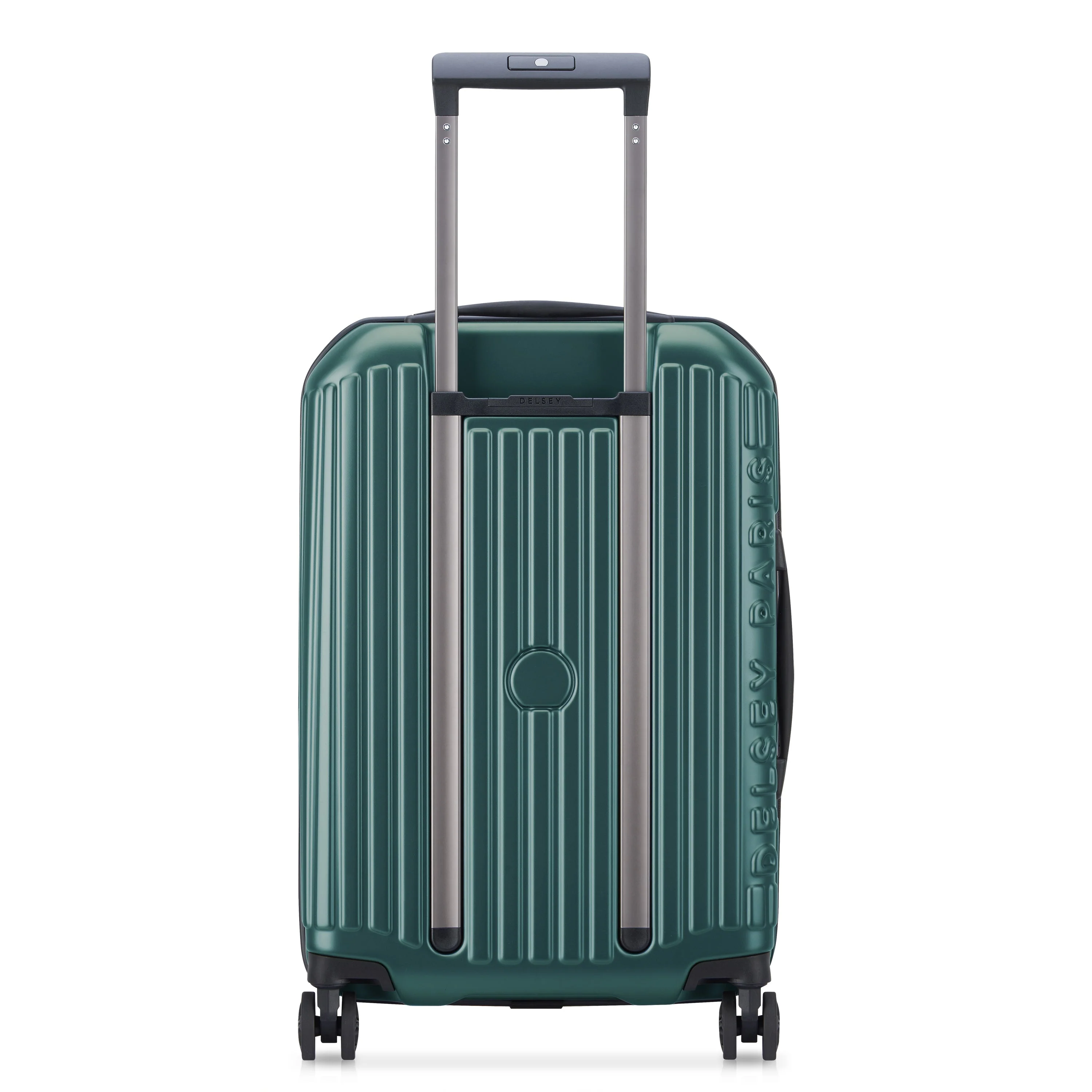 SECURITIME ZIP | Cabine Koffer Uitbreidbaar 55 CM DIEPGROENE