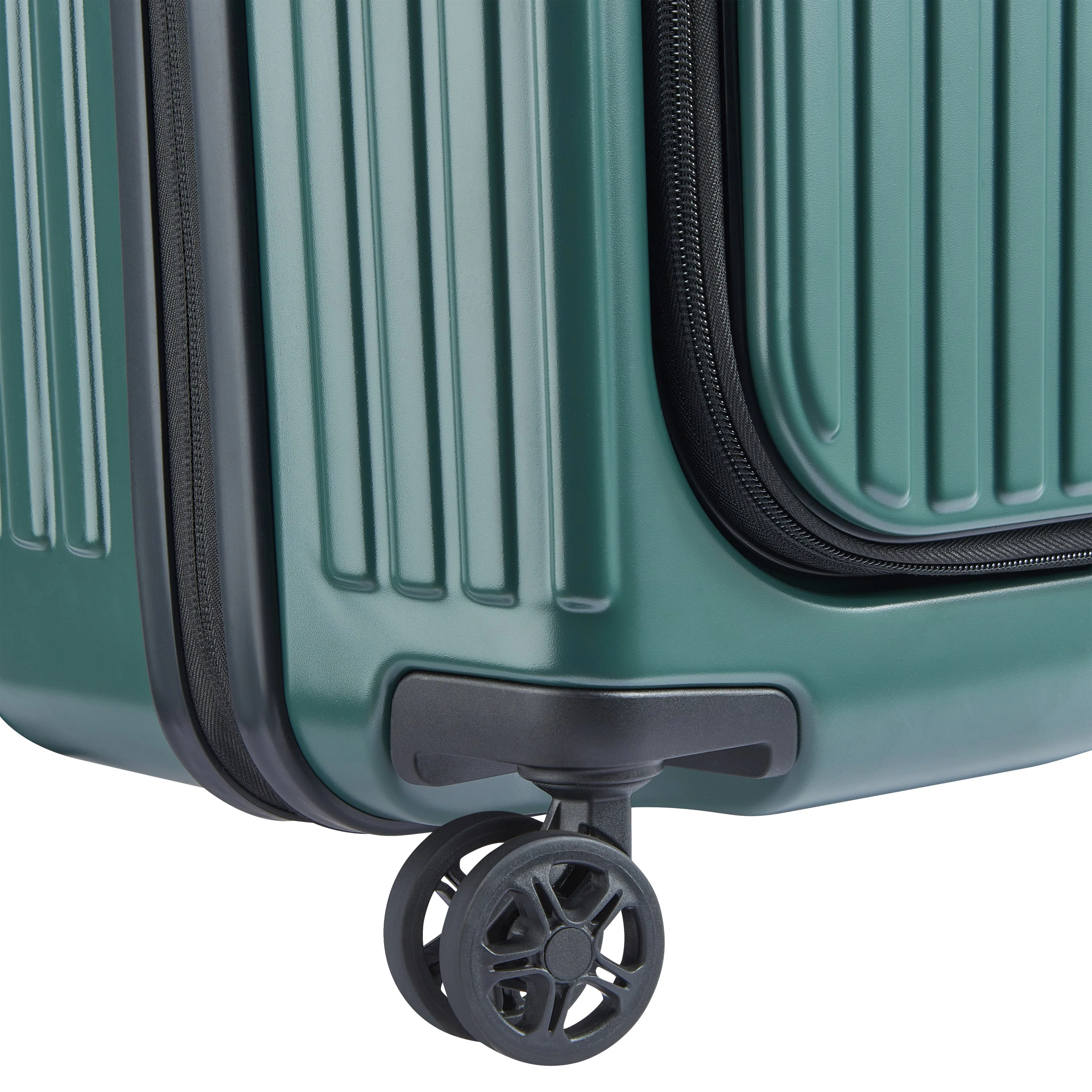 SECURITIME ZIP | Check-in Large Koffer Uitbreidbaar 75.5 CM DIEPGROENE