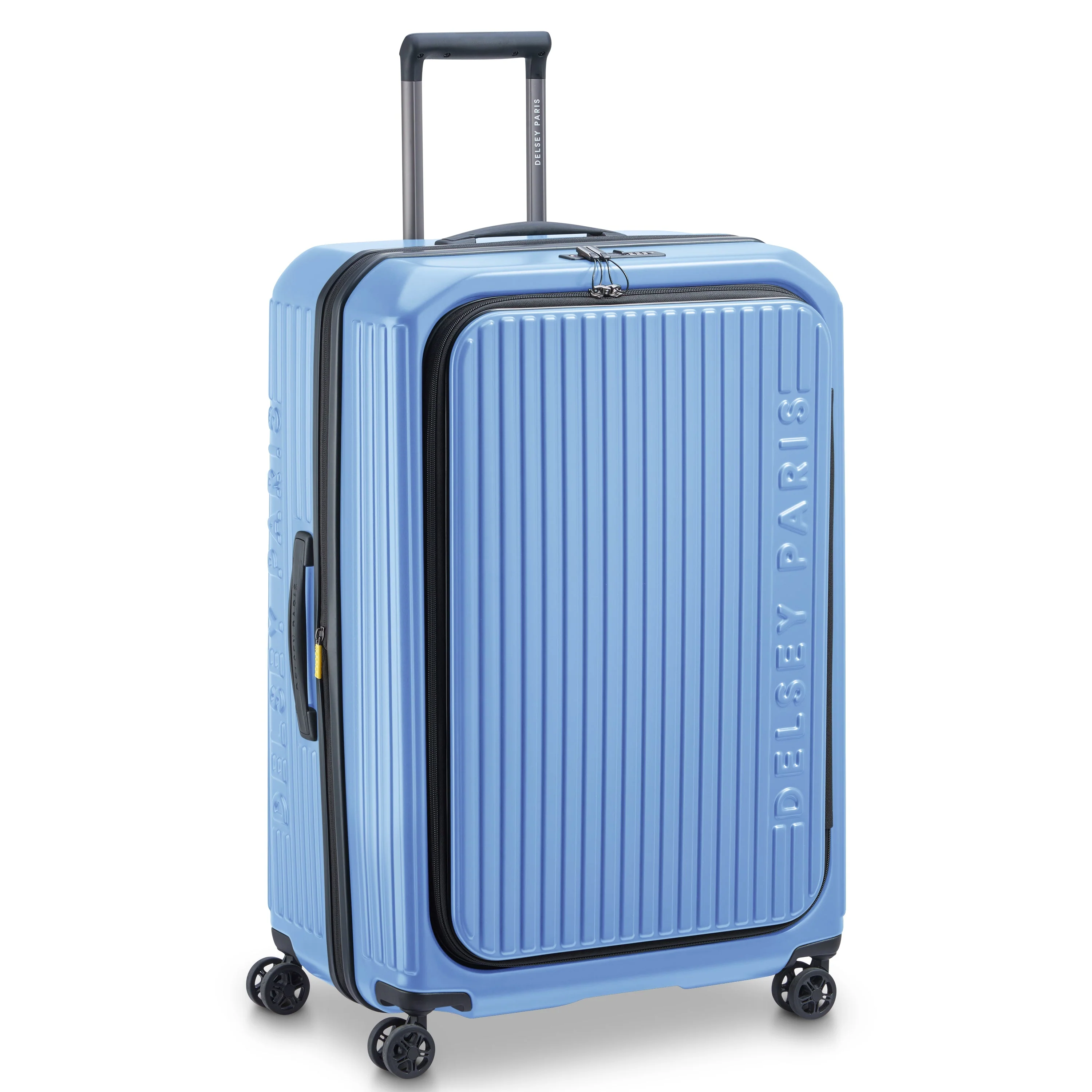 SECURITIME ZIP | Check-in Large Koffer Uitbreidbaar 75.5 CM LAVENDEL BLAUW