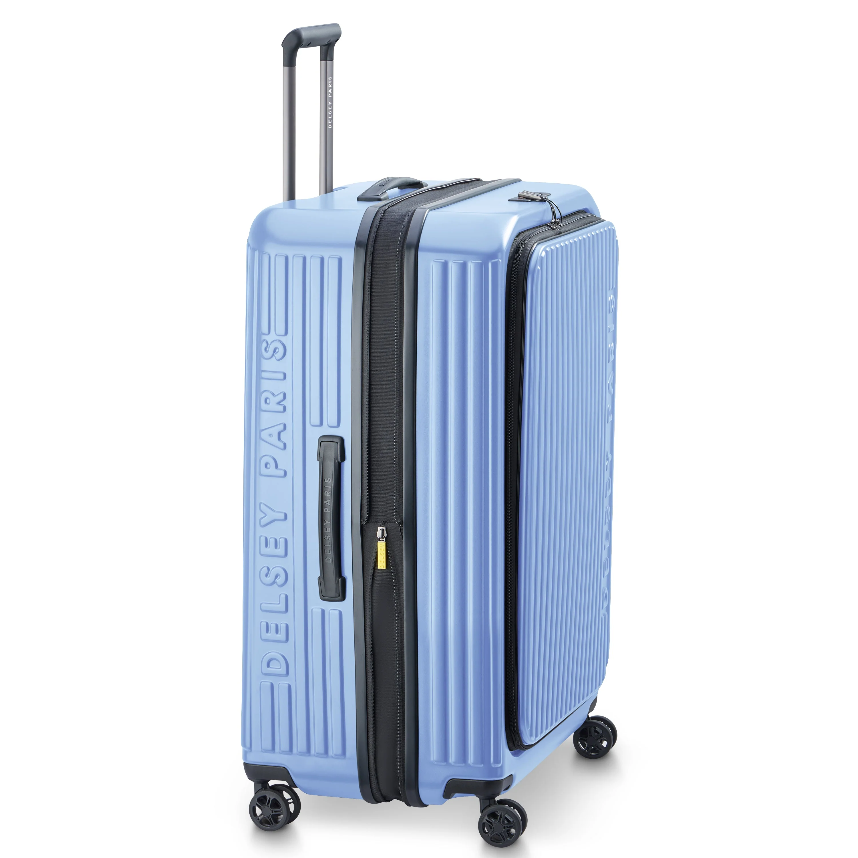 SECURITIME ZIP | Check-in Large Koffer Uitbreidbaar 75.5 CM LAVENDEL BLAUW
