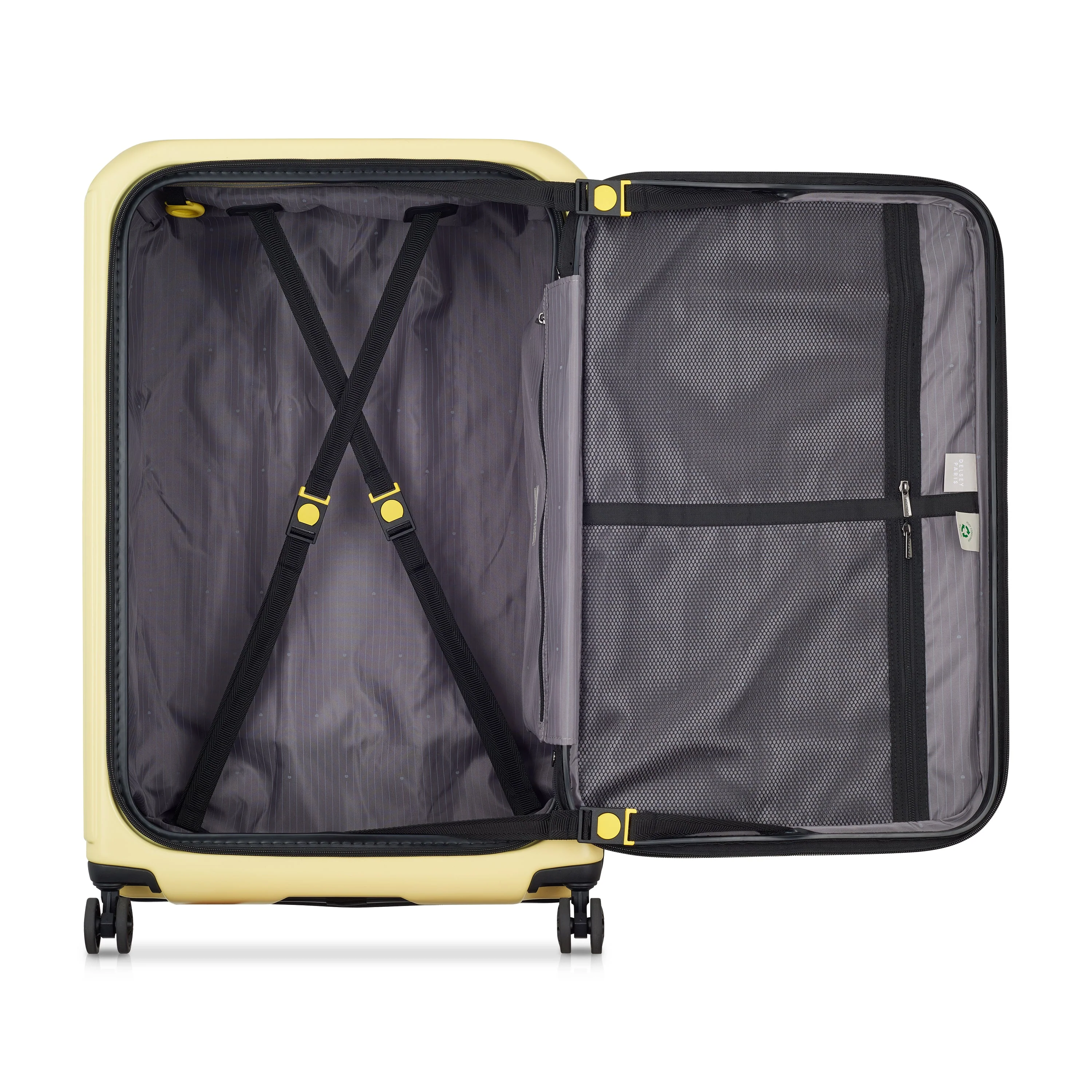 SECURITIME ZIP | Check-in Large Koffer Uitbreidbaar 75.5 CM LICHTGELE