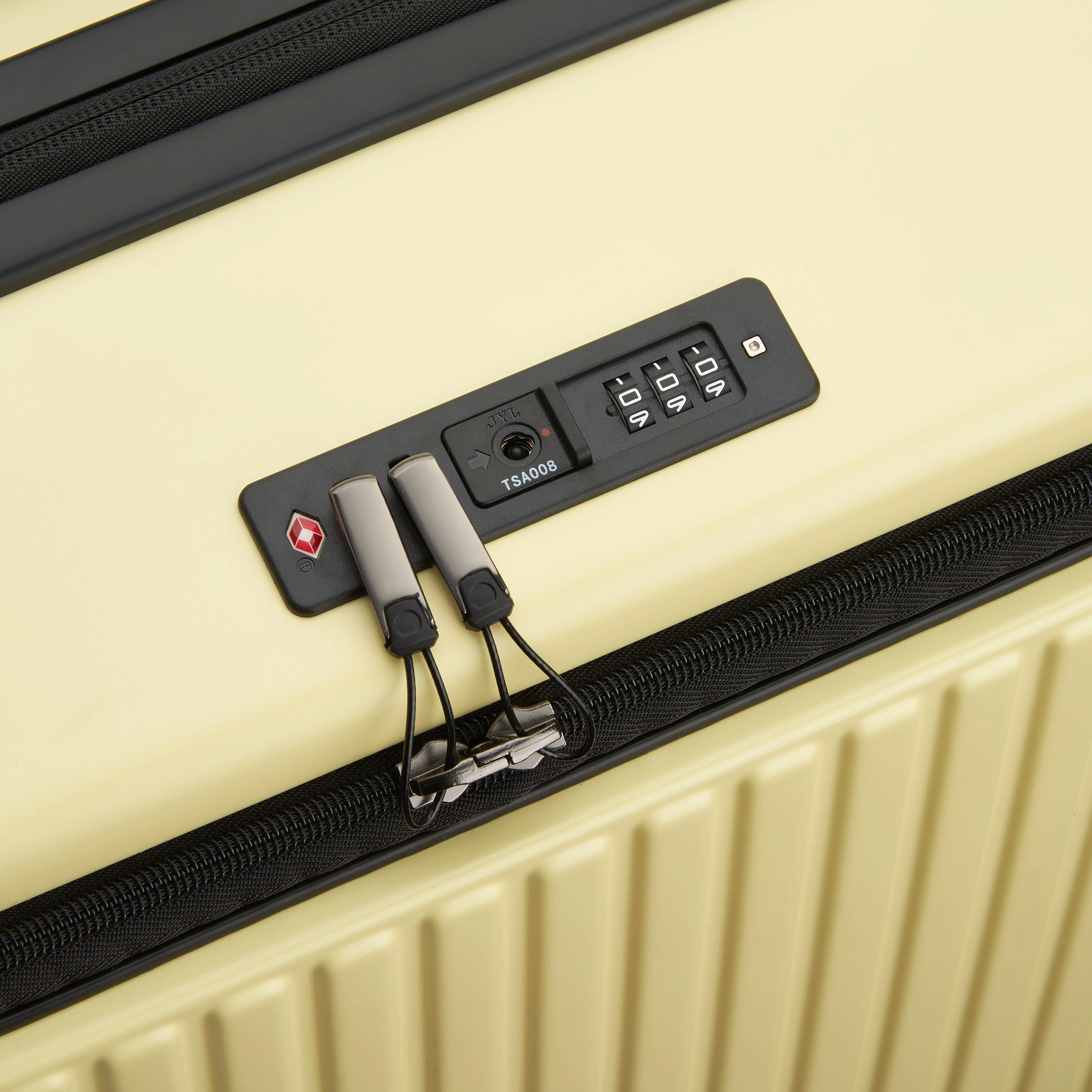 SECURITIME ZIP | Check-in Large Koffer Uitbreidbaar 75.5 CM LICHTGELE