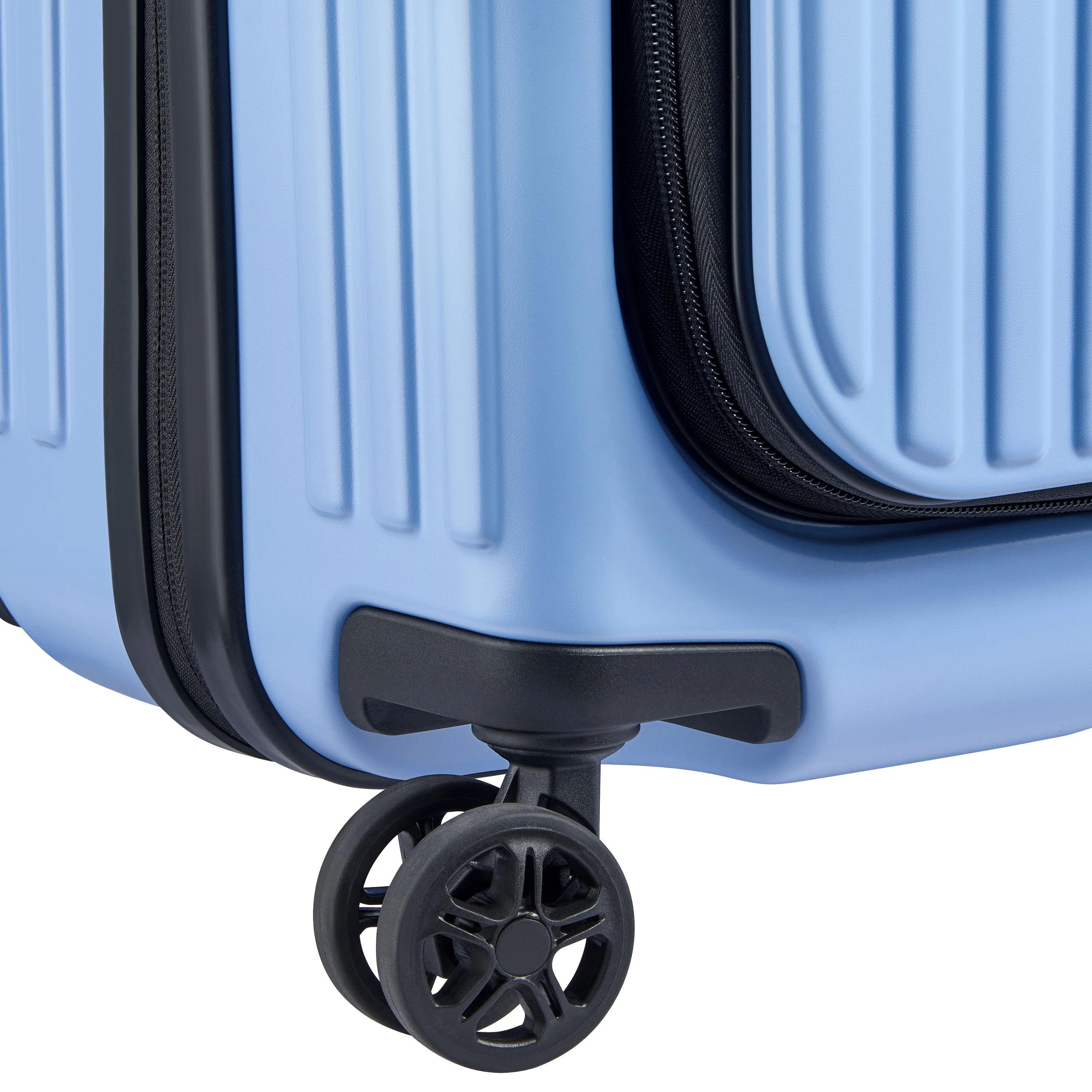 SECURITIME ZIP | Check-in Medium Koffer Uitbreidbaar 65.5 CM LAVENDEL BLAUW