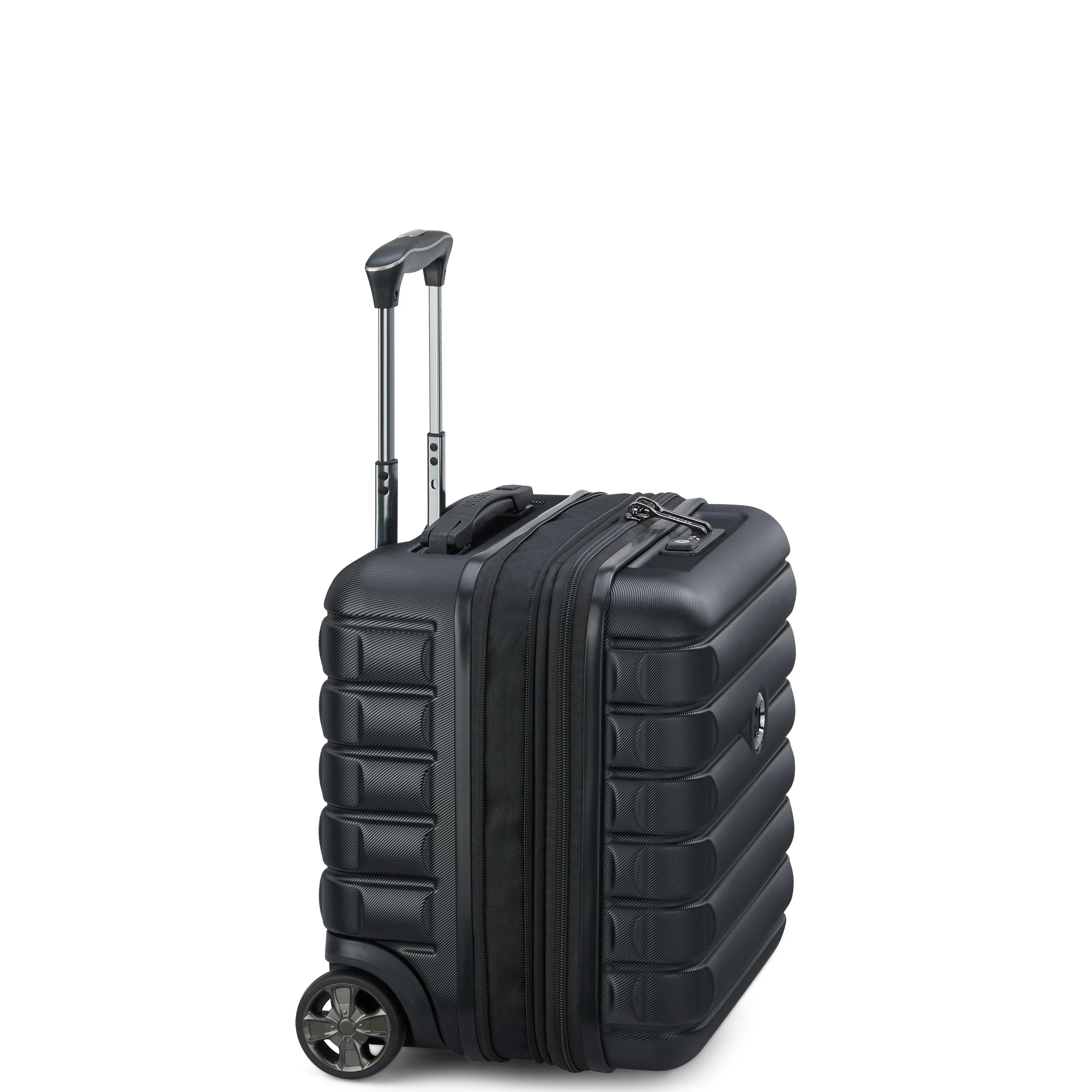SHADOW 5.0 | Cabine Business Koffer Onder de Stoel Uitbreidbaar 37 CM ZWART