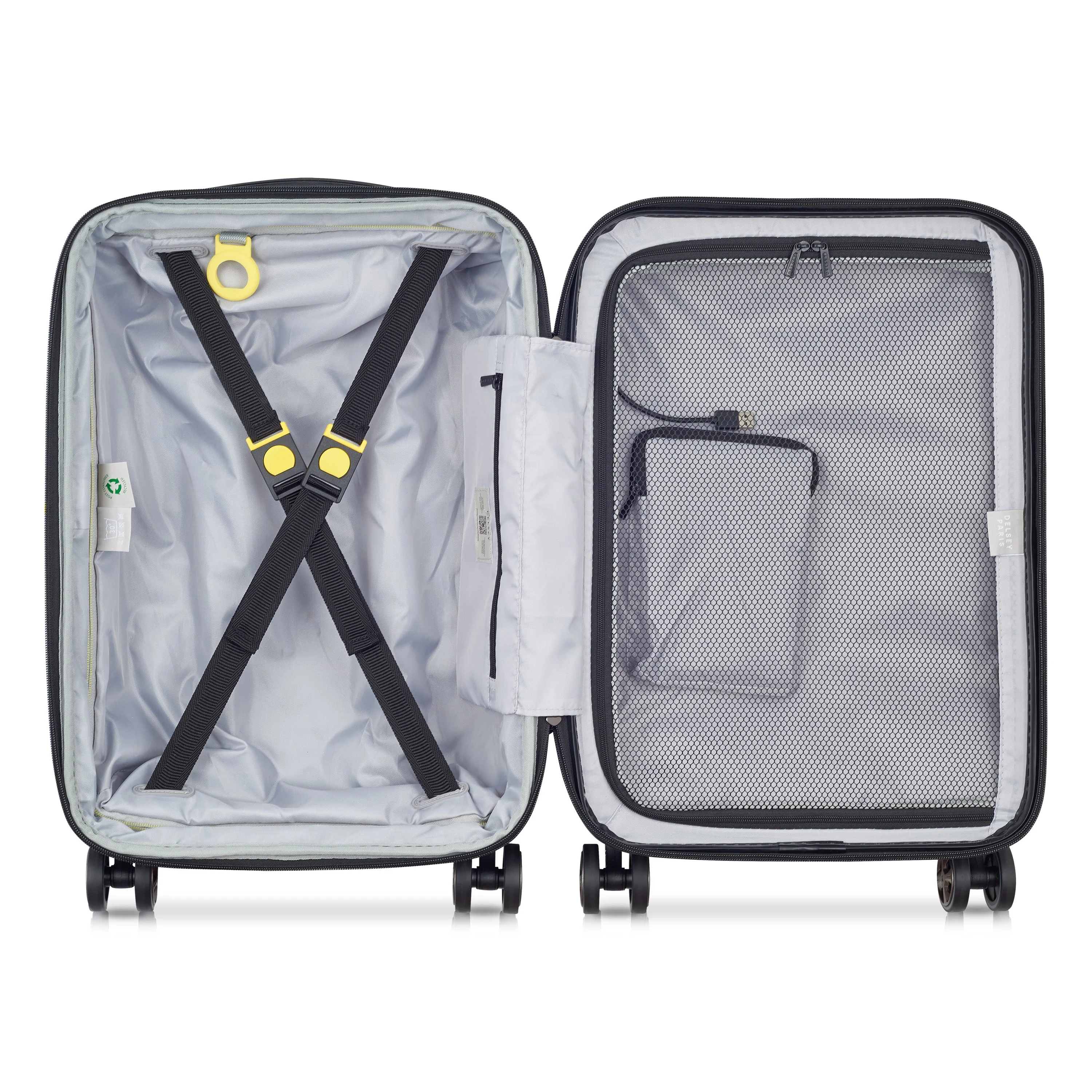 SHADOW 5.0 | Cabine Koffer Uitbreidbaar 55 CM TIEFES MARINEBLAU