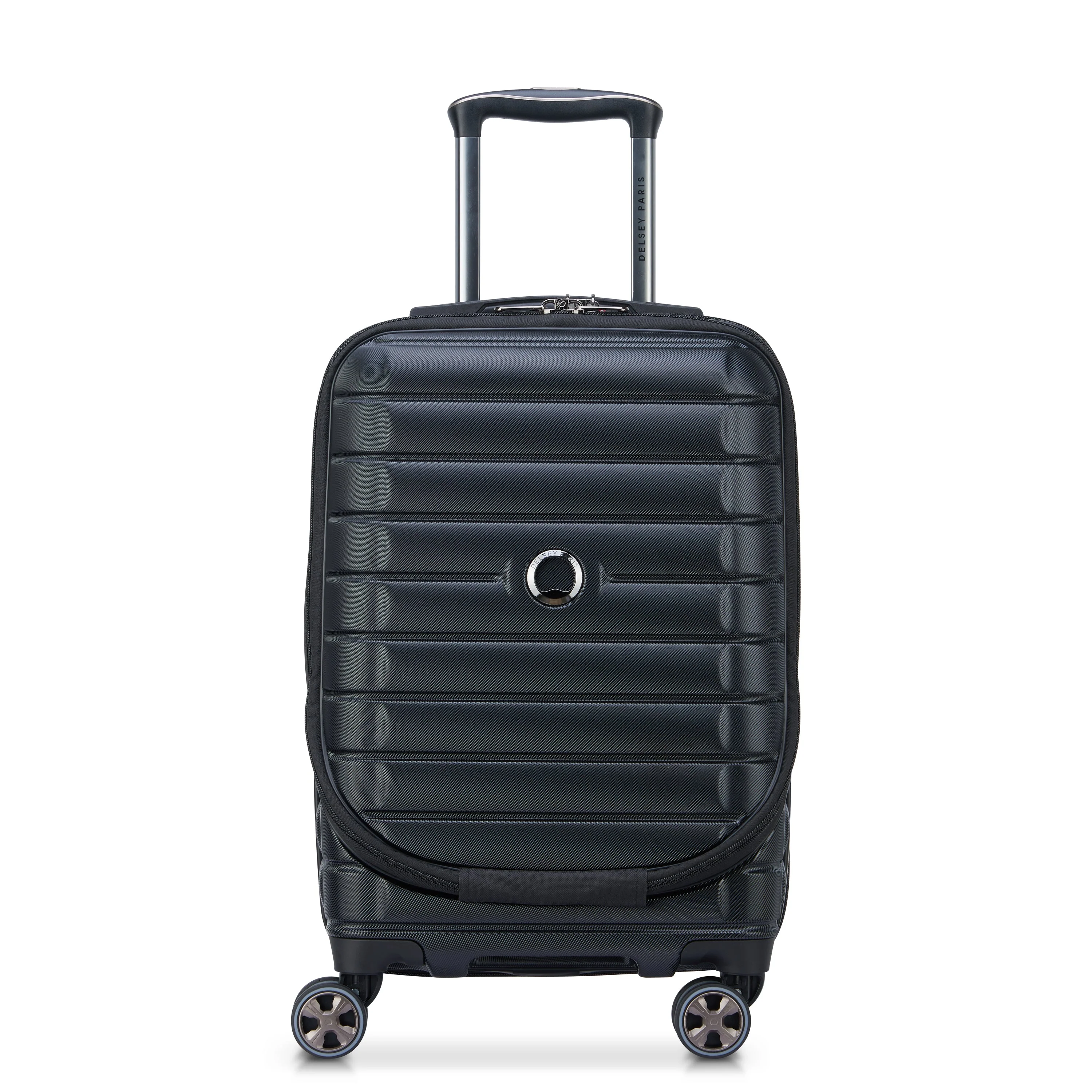 SHADOW 5.0 | Cabine Koffer Uitbreidbaar 55 CM ZWART