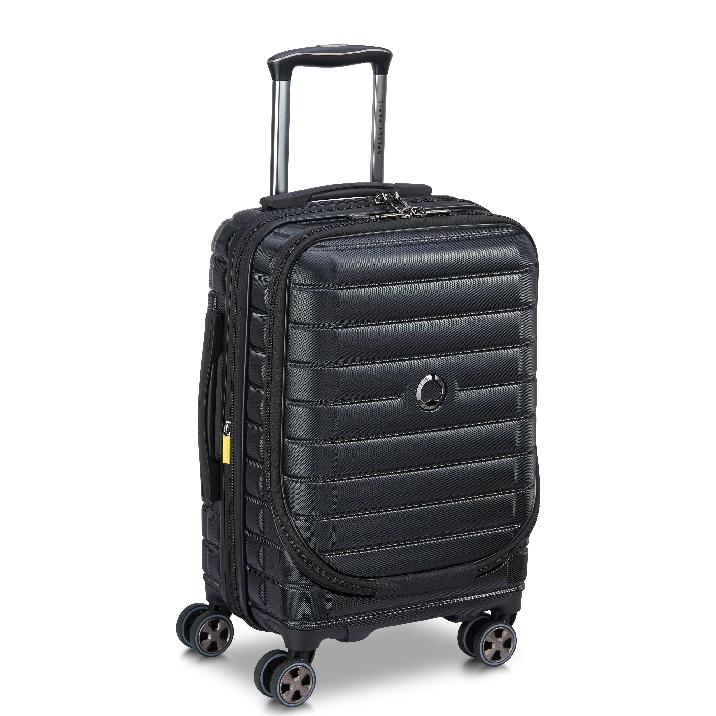 SHADOW 5.0 | Cabine Koffer Uitbreidbaar 55 CM ZWART