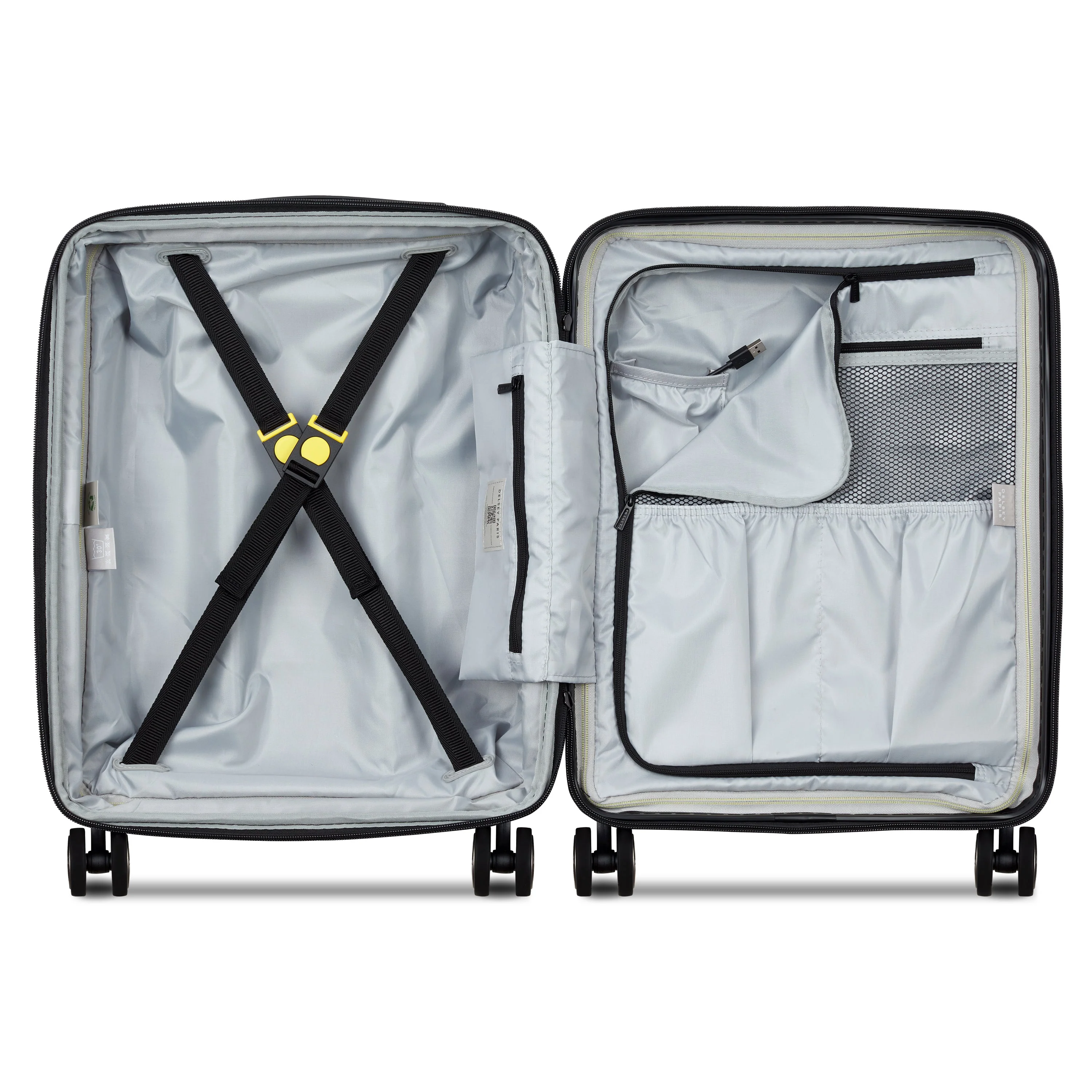 SHADOW 5.0 | Cabine Slim Koffer Uitbreidbaar 55 CM GROEN