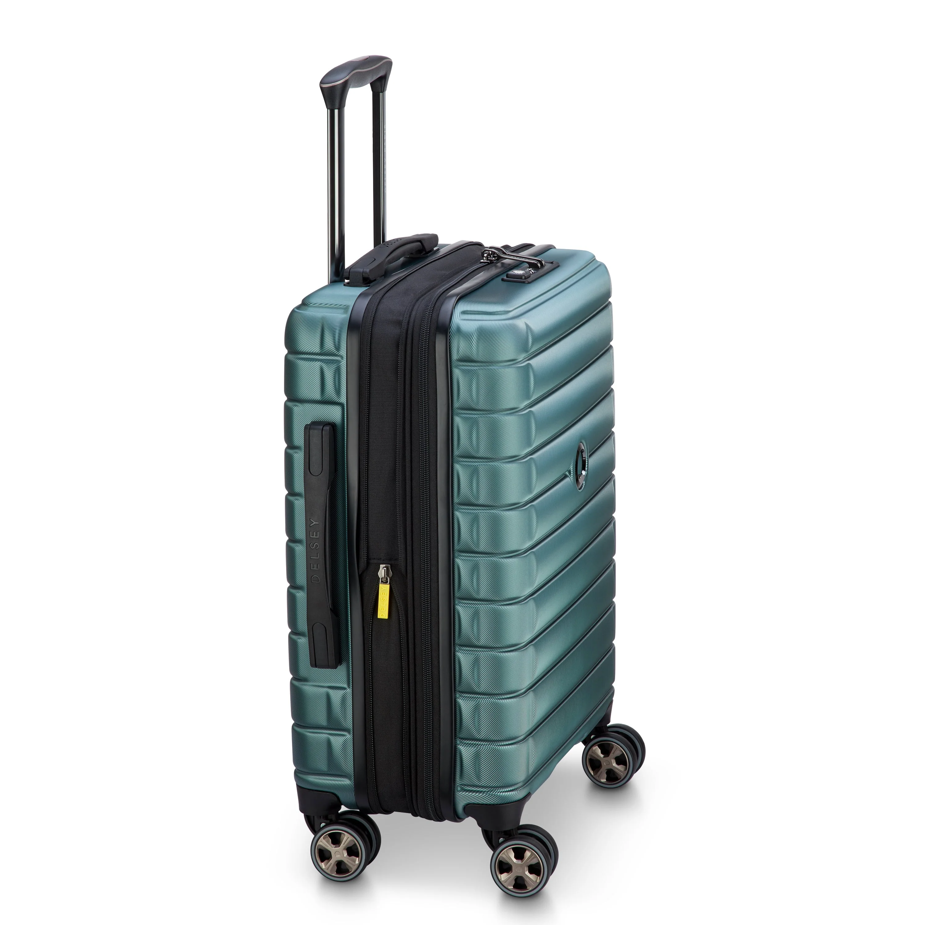 SHADOW 5.0 | Cabine Slim Koffer Uitbreidbaar 55 CM GROEN