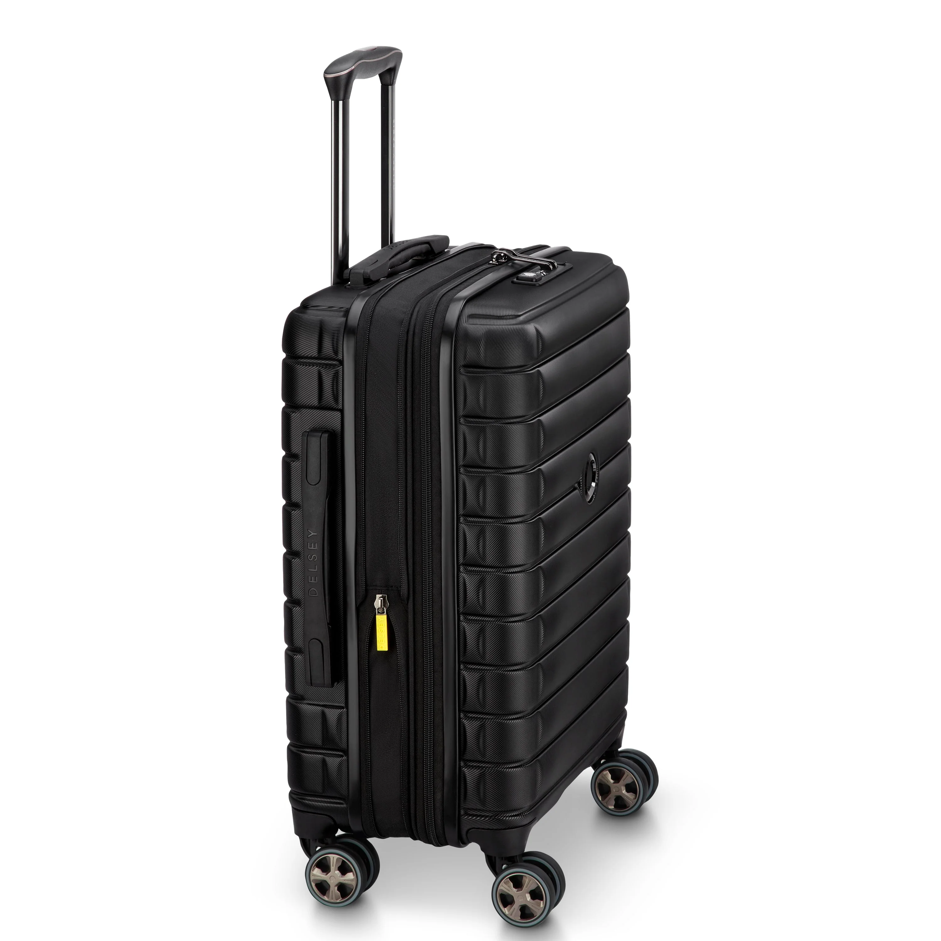 SHADOW 5.0 | Cabine Slim Koffer Uitbreidbaar 55 CM ZWART