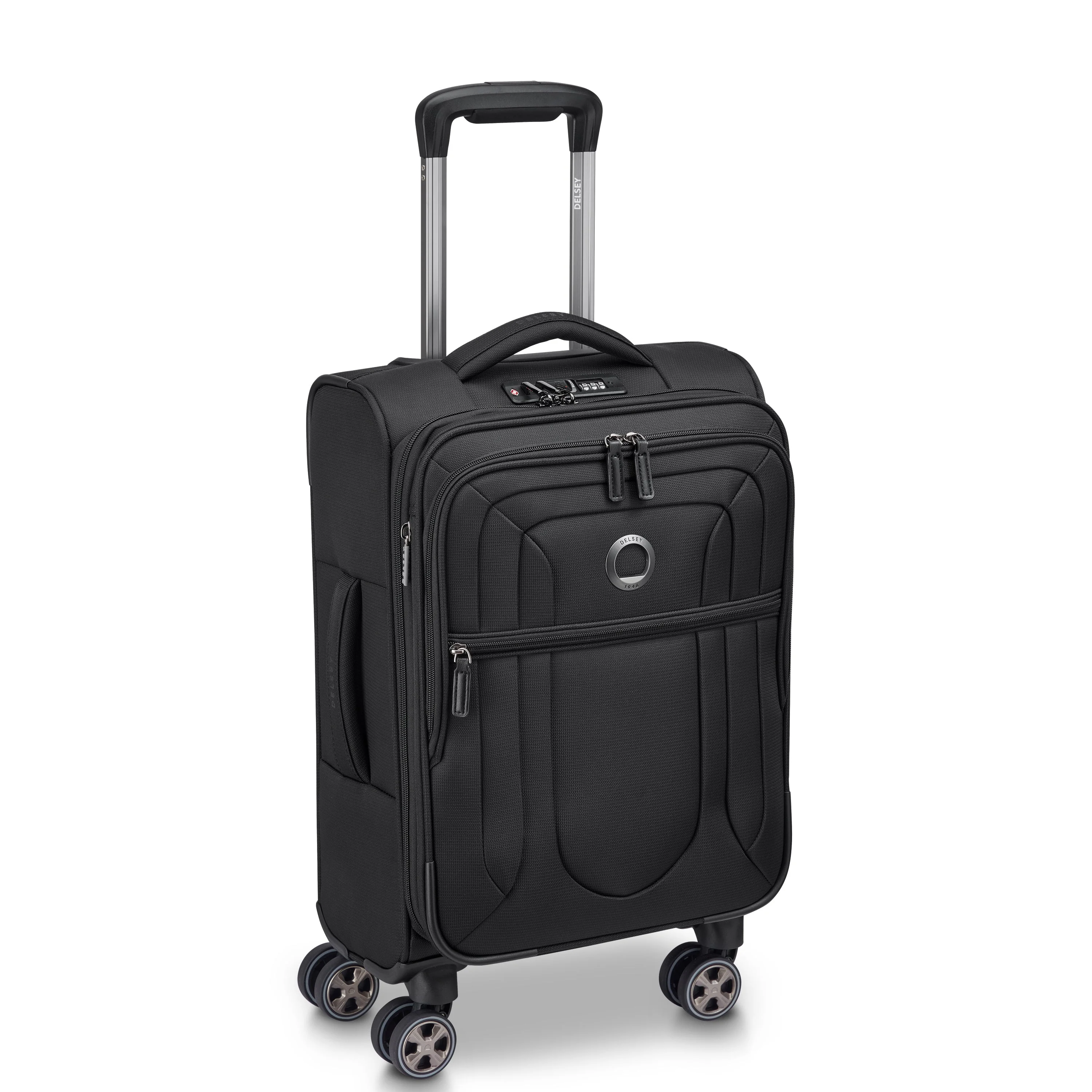 SHADOW DLX | Cabine Koffer Uitbreidbaar 55 CM ZWART