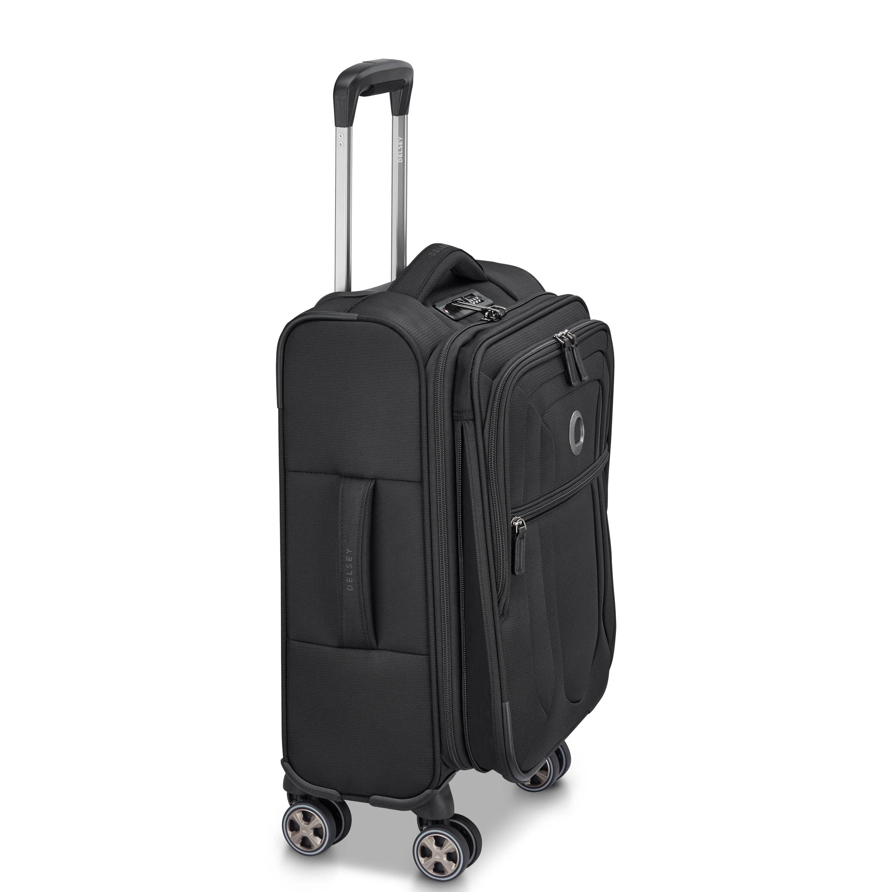 SHADOW DLX | Cabine Koffer Uitbreidbaar 55 CM ZWART