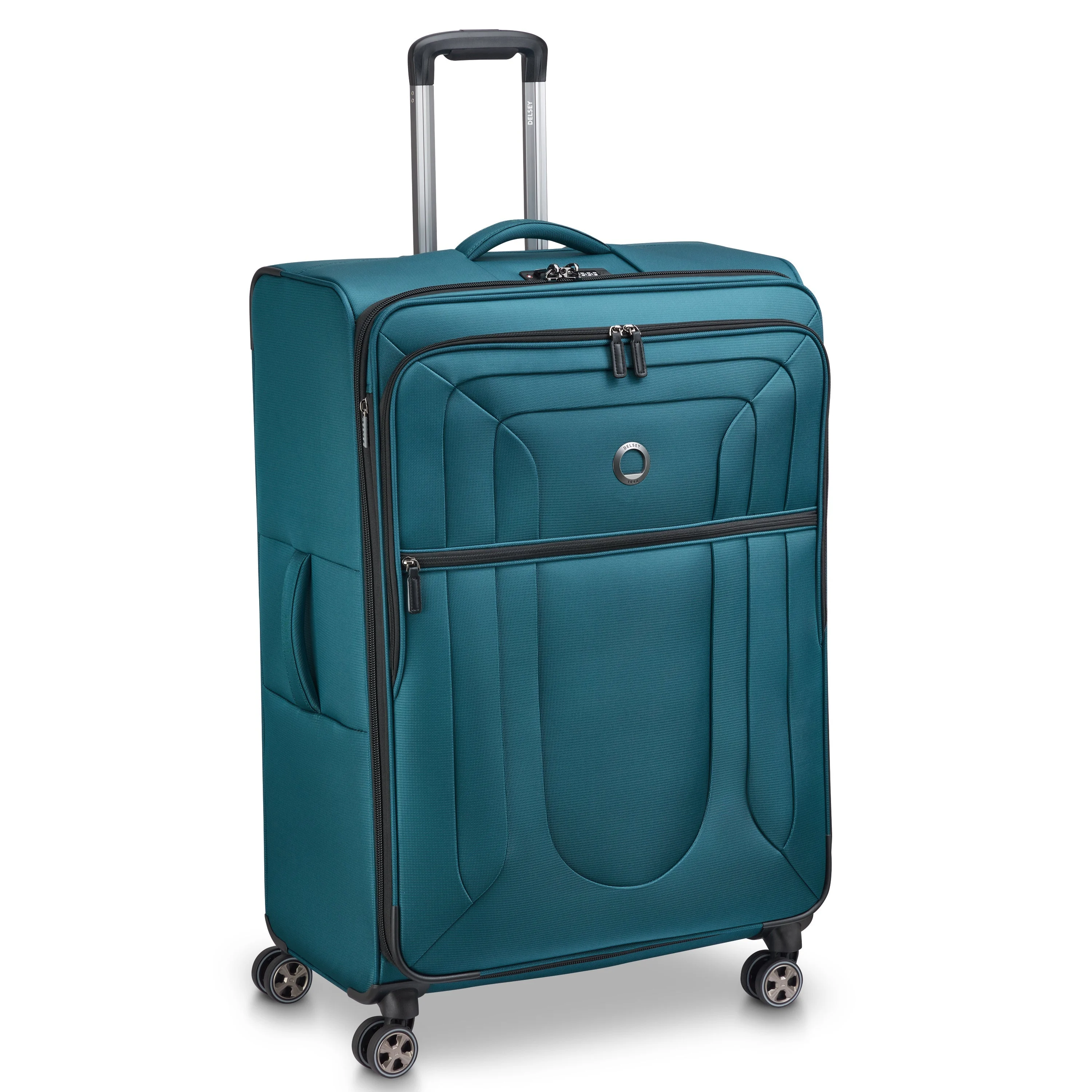 SHADOW DLX | Check-in Extra Large Koffer Uitbreidbaar 82 CM GROENBLAUW