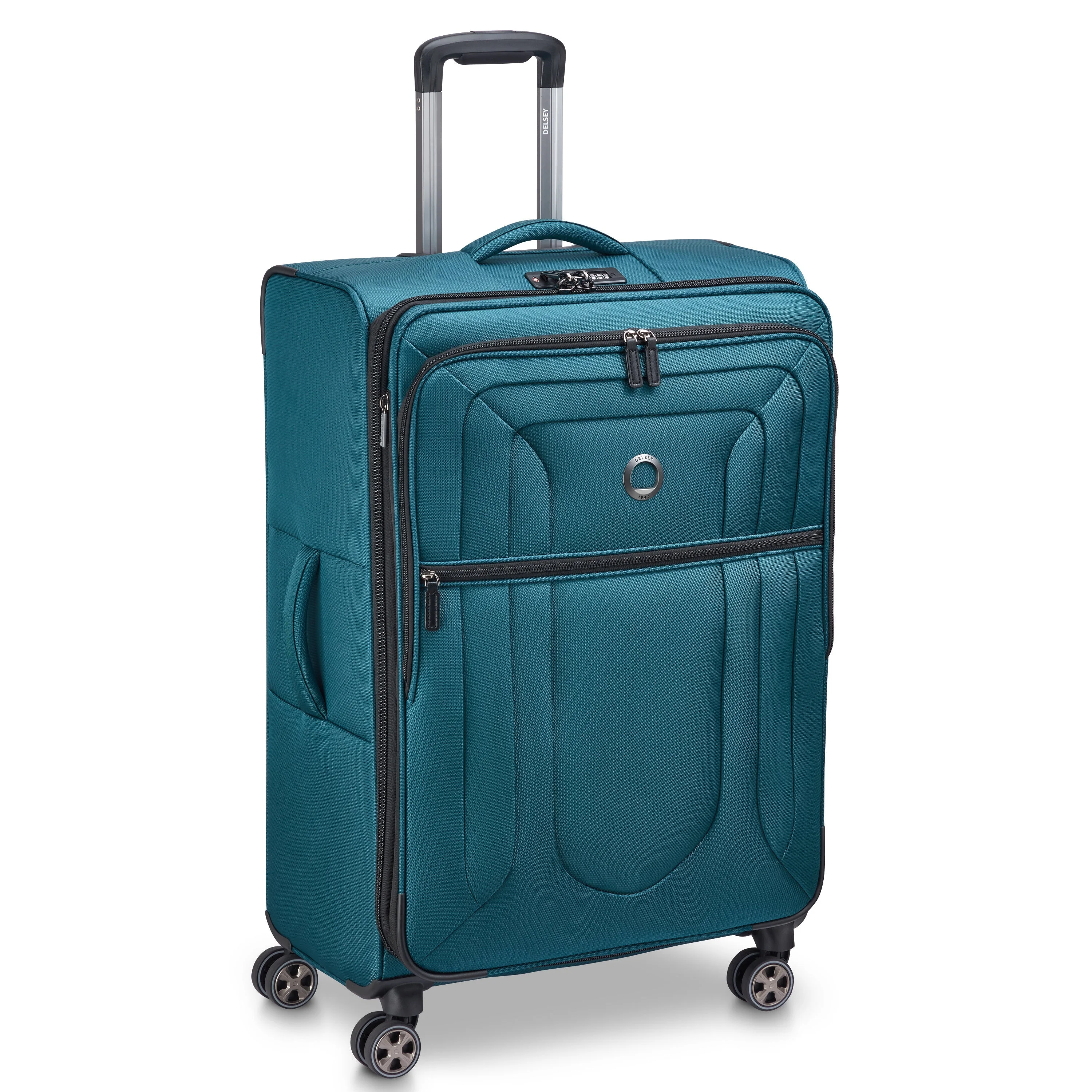SHADOW DLX | Check-in Large Koffer Uitbreidbaar 76 CM GROENBLAUW
