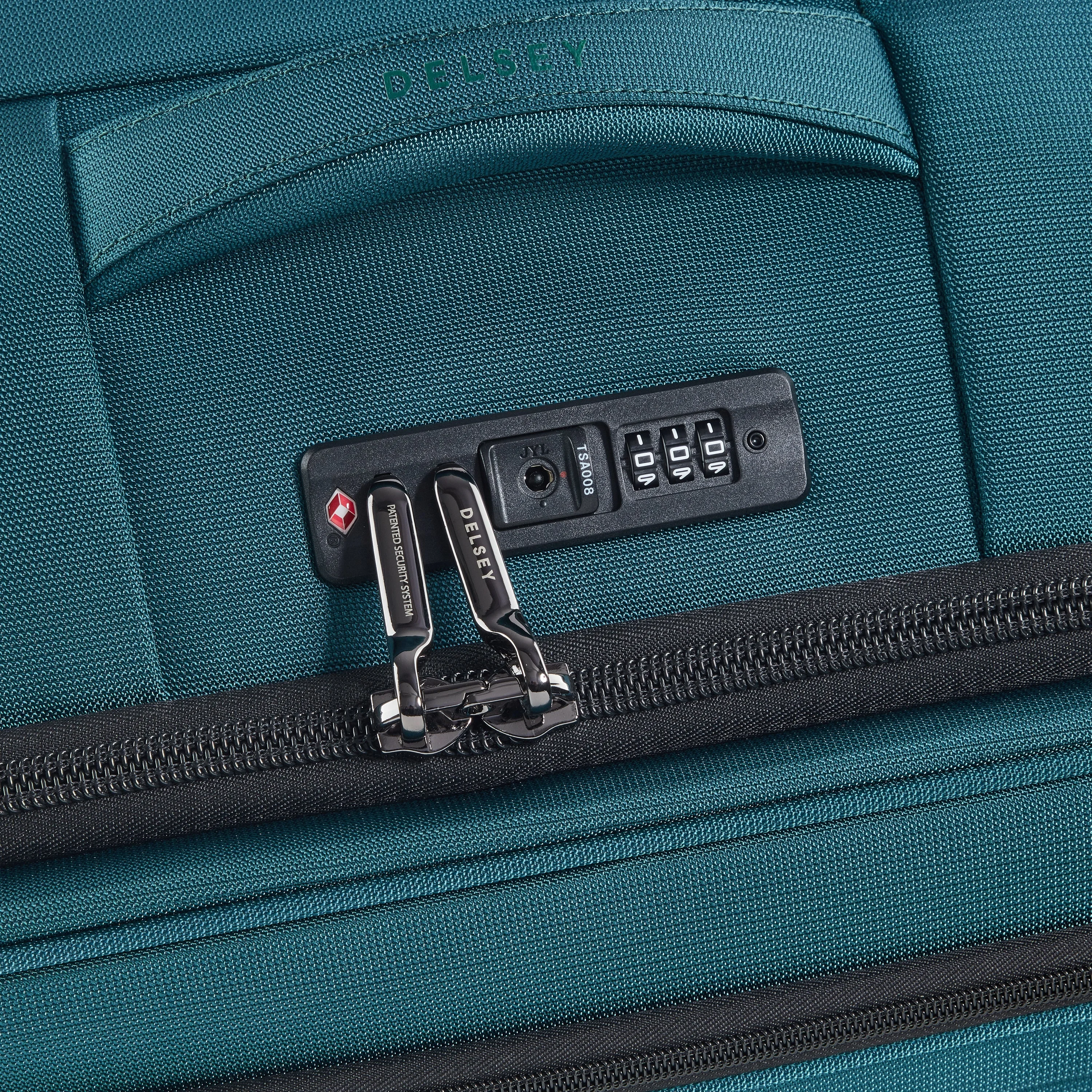 SHADOW DLX | Check-in Large Koffer Uitbreidbaar 76 CM GROENBLAUW