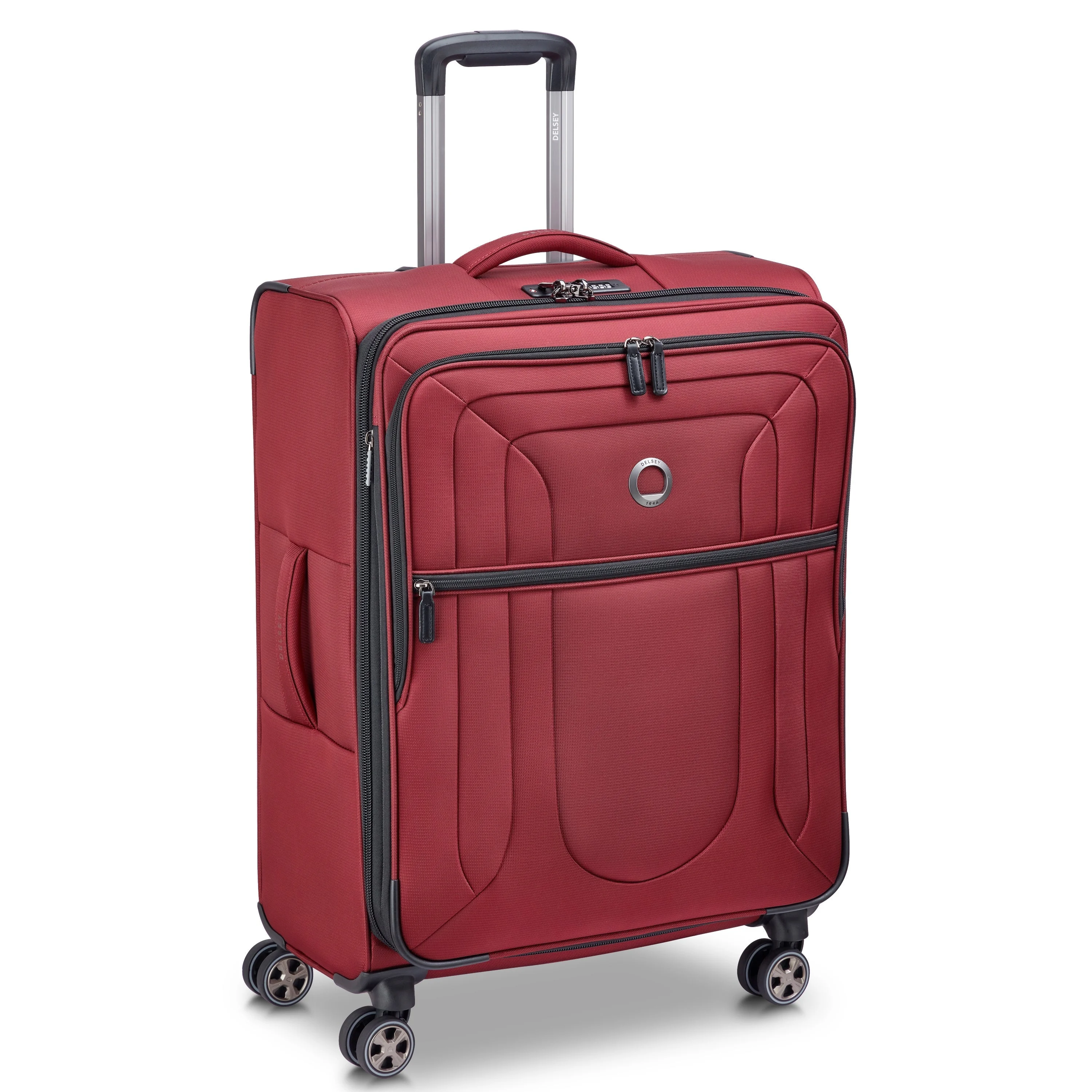 SHADOW DLX | Check-in Medium Koffer Uitbreidbaar 70 CM BORDEAUX