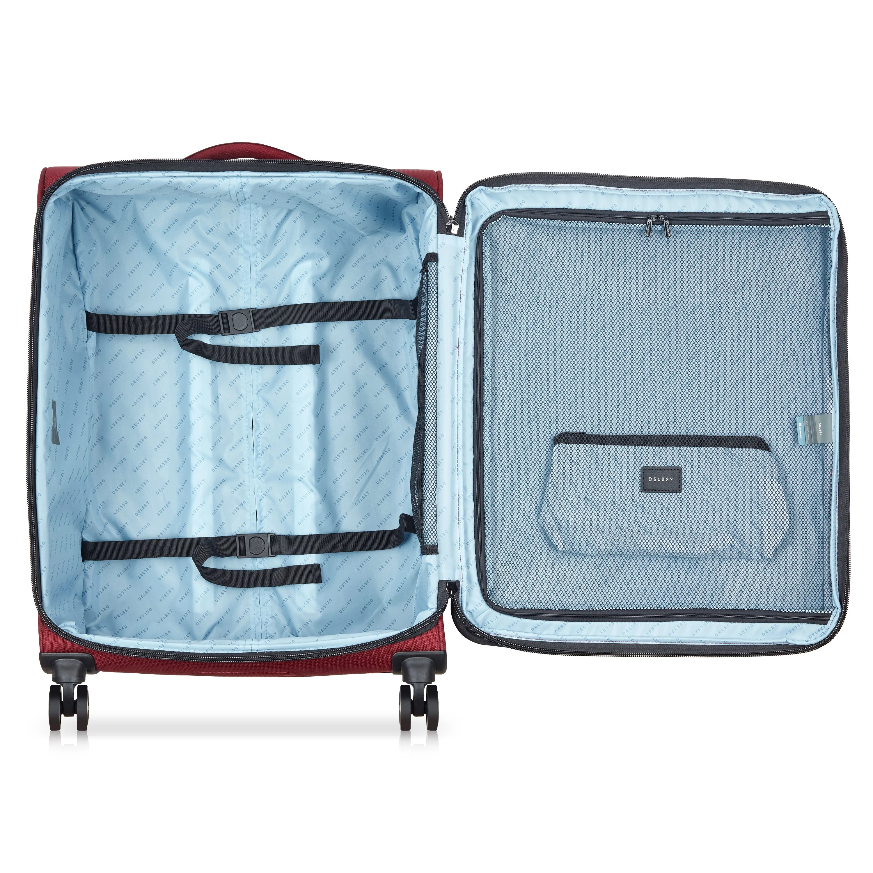 SHADOW DLX | Check-in Medium Koffer Uitbreidbaar 70 CM BORDEAUX