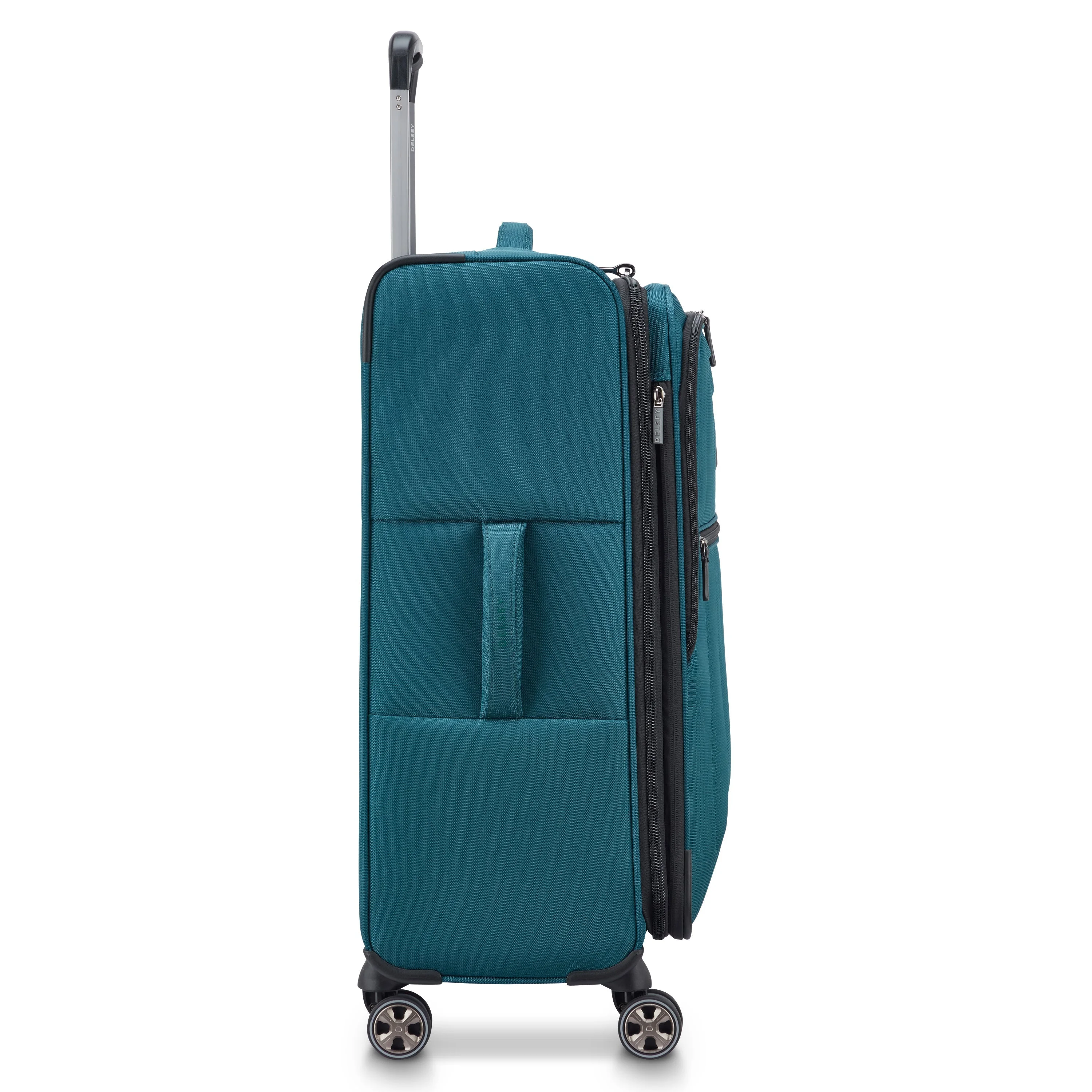 SHADOW DLX | Check-in Medium Koffer Uitbreidbaar 70 CM GROENBLAUW