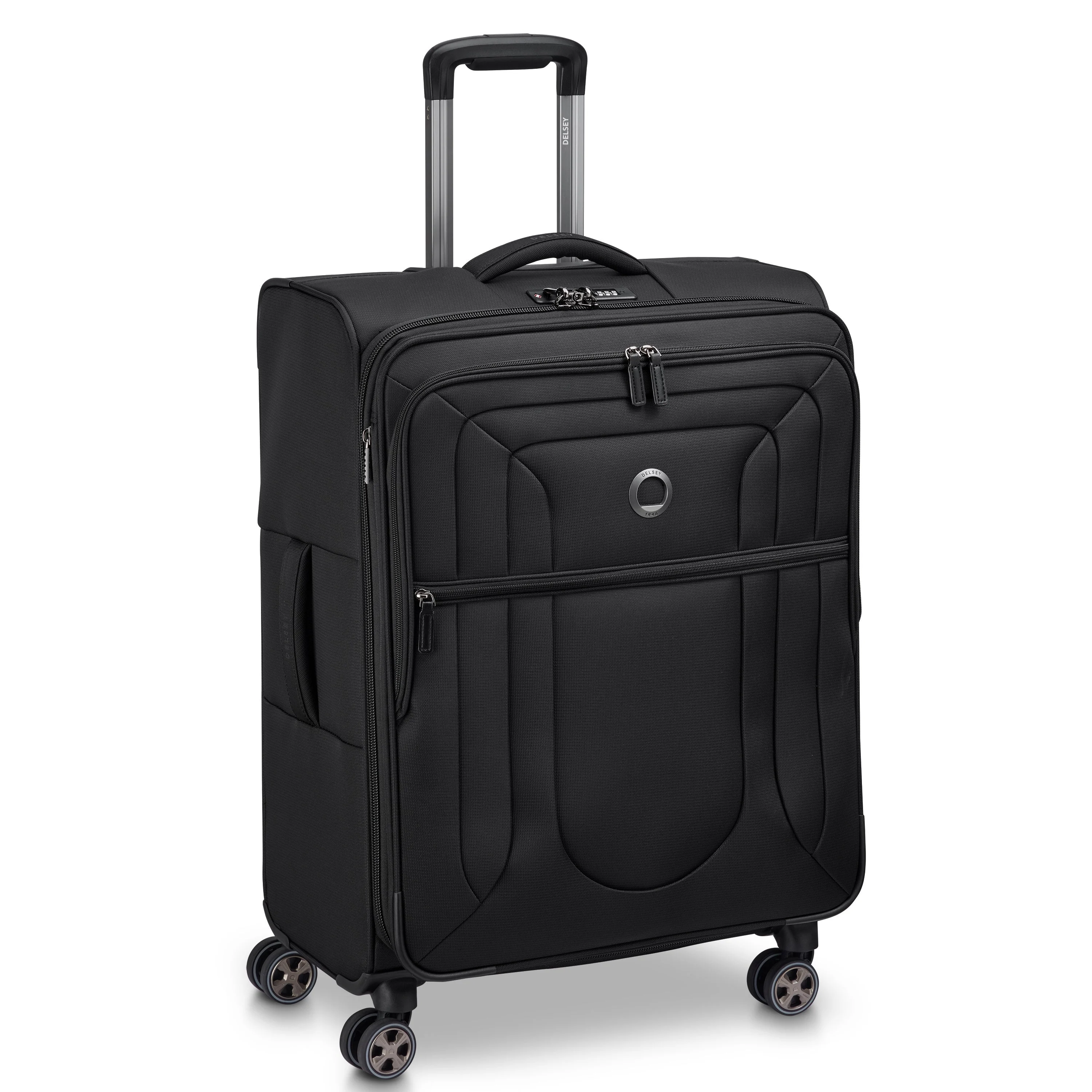 SHADOW DLX | Check-in Medium Koffer Uitbreidbaar 70 CM ZWART