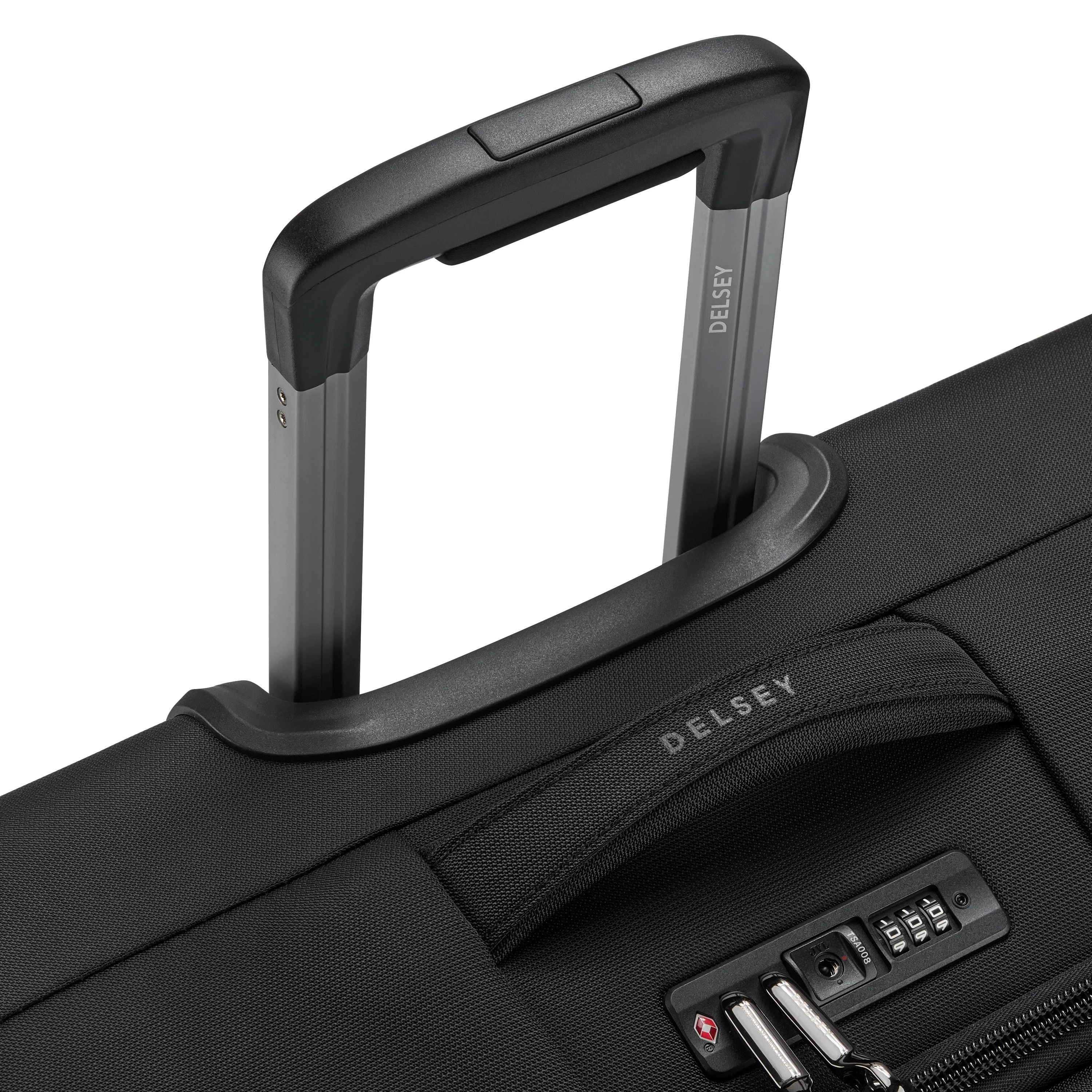 SHADOW DLX | Check-in Medium Koffer Uitbreidbaar 70 CM ZWART