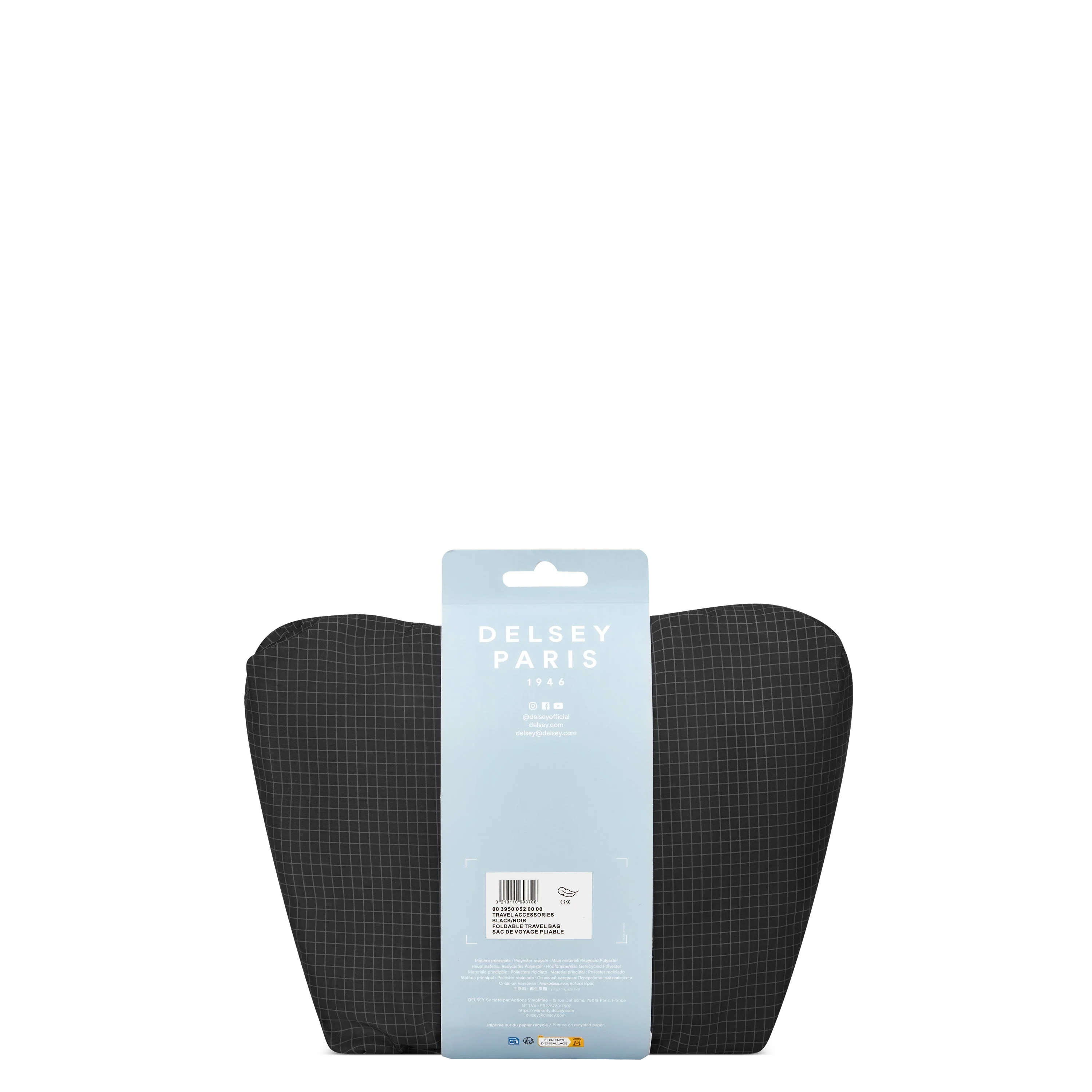 TRAVEL ACCESSORIES | Opvouwbare Tas 56 CM ZWART