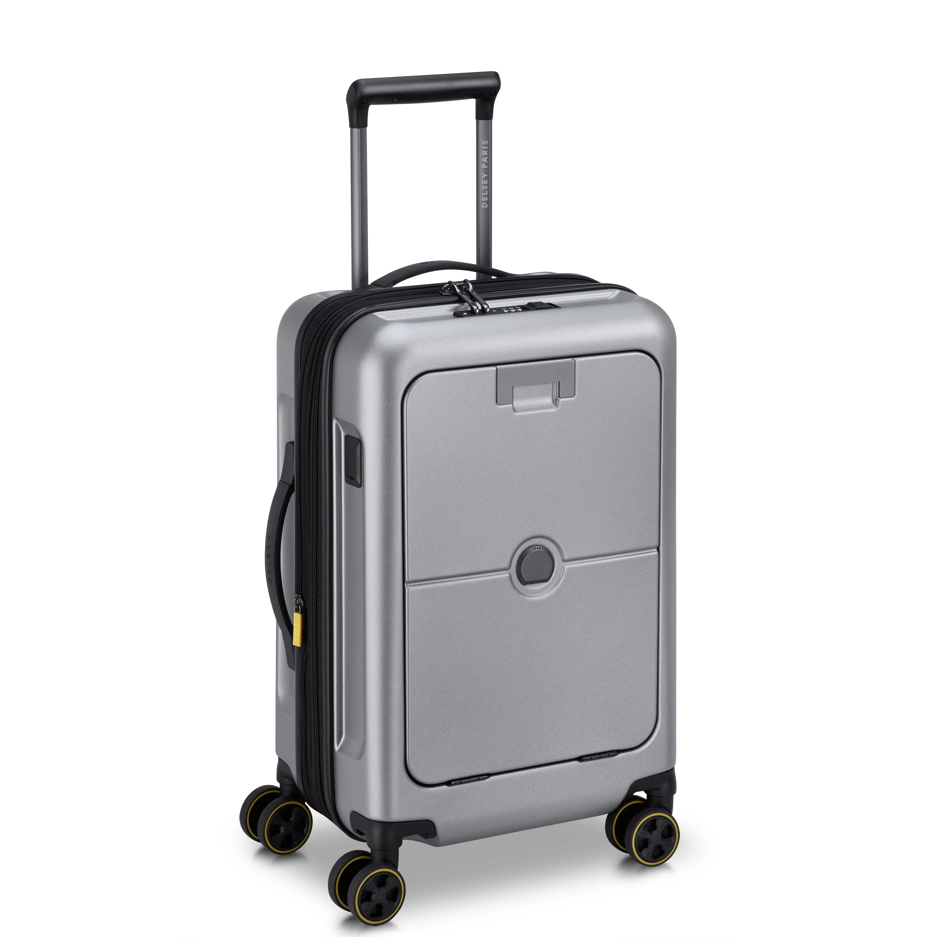 TURENNE 2.0 | Cabine Koffer Uitbreidbaar 55 CM ZILVER