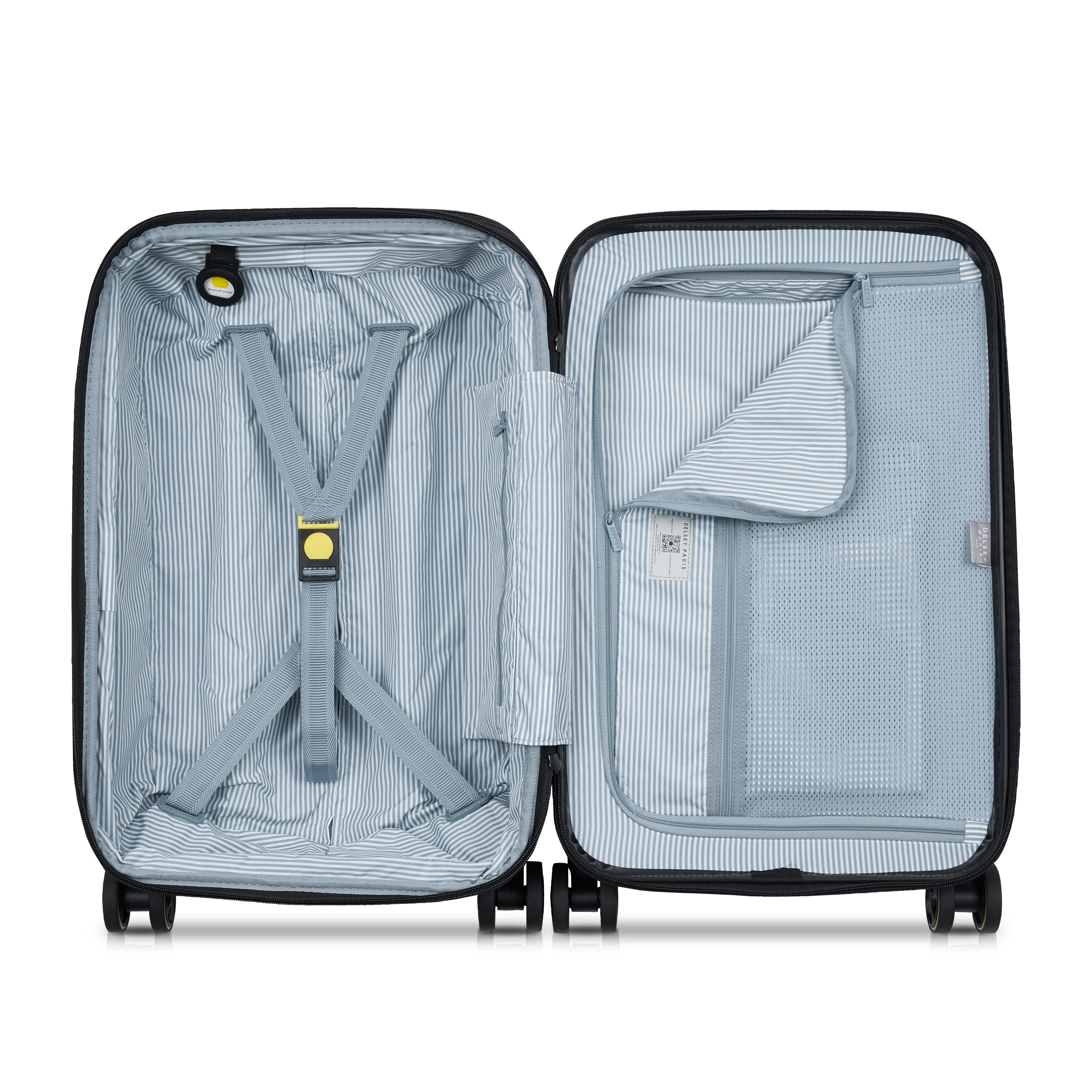TURENNE 2.0 | Cabine Koffer Uitbreidbaar 55 CM ZILVER