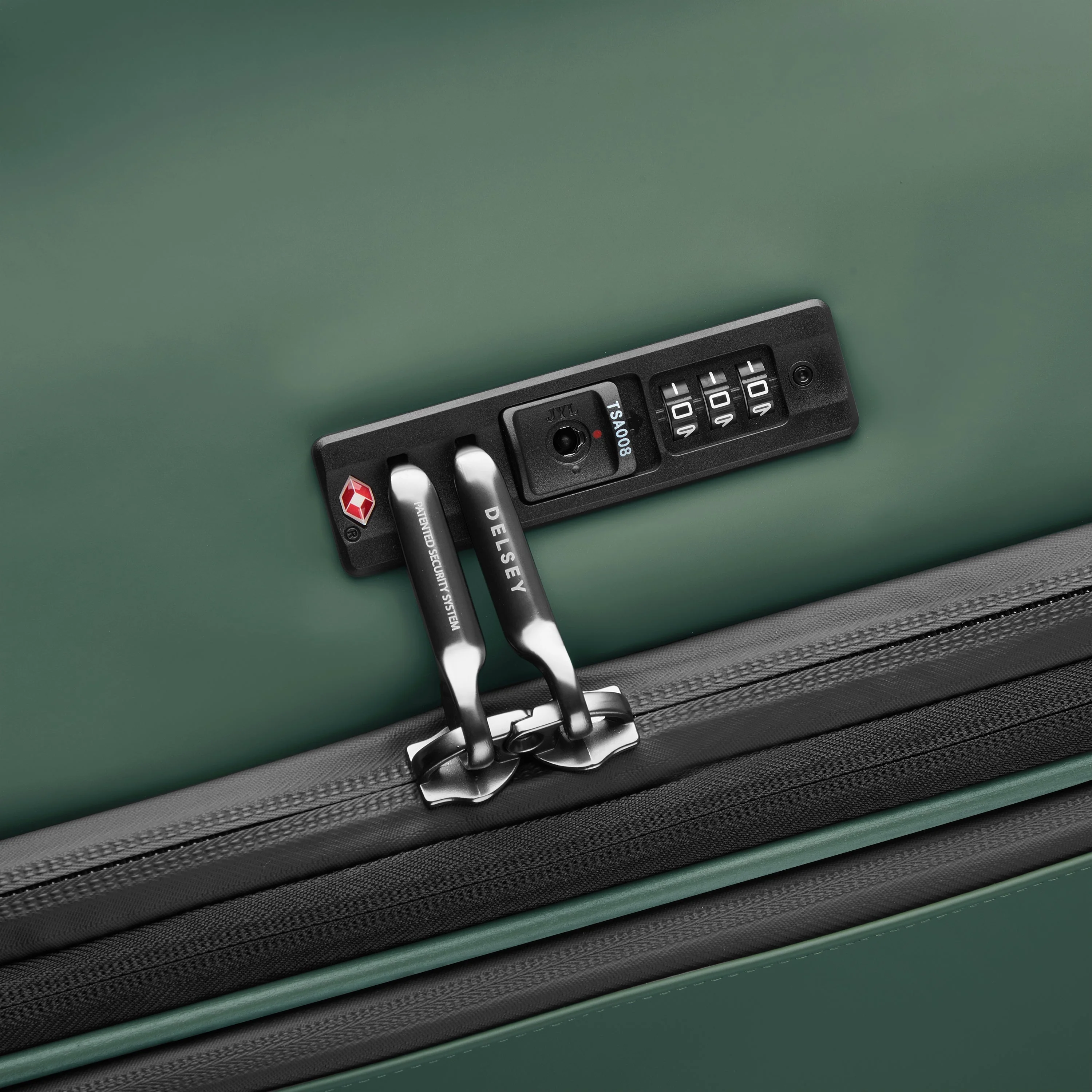 TURENNE SOFT | Check-in Large Koffer Uitbreidbaar 76.5 CM GROEN