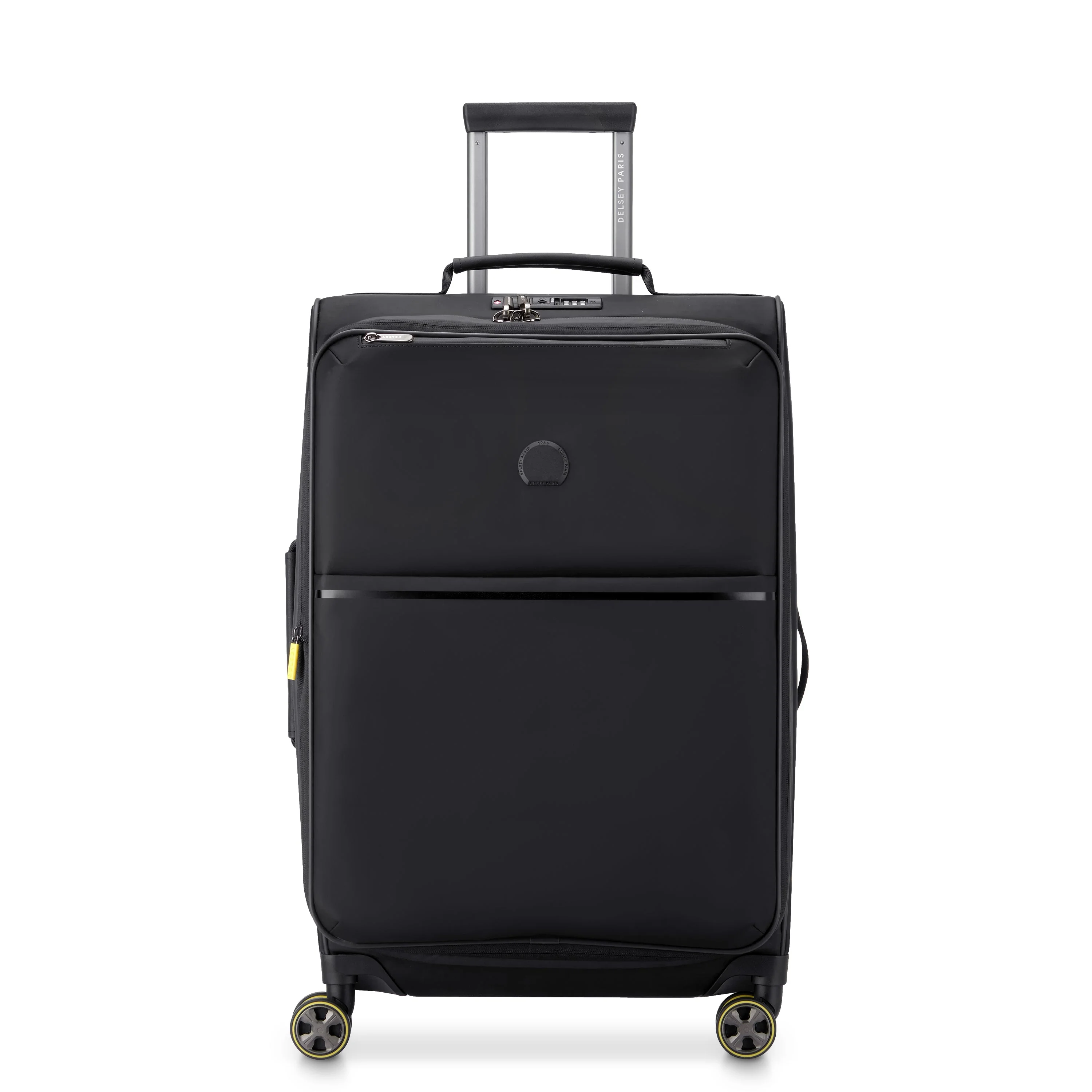 TURENNE SOFT | Check-in Medium Koffer Uitbreidbaar 68 CM ZWART