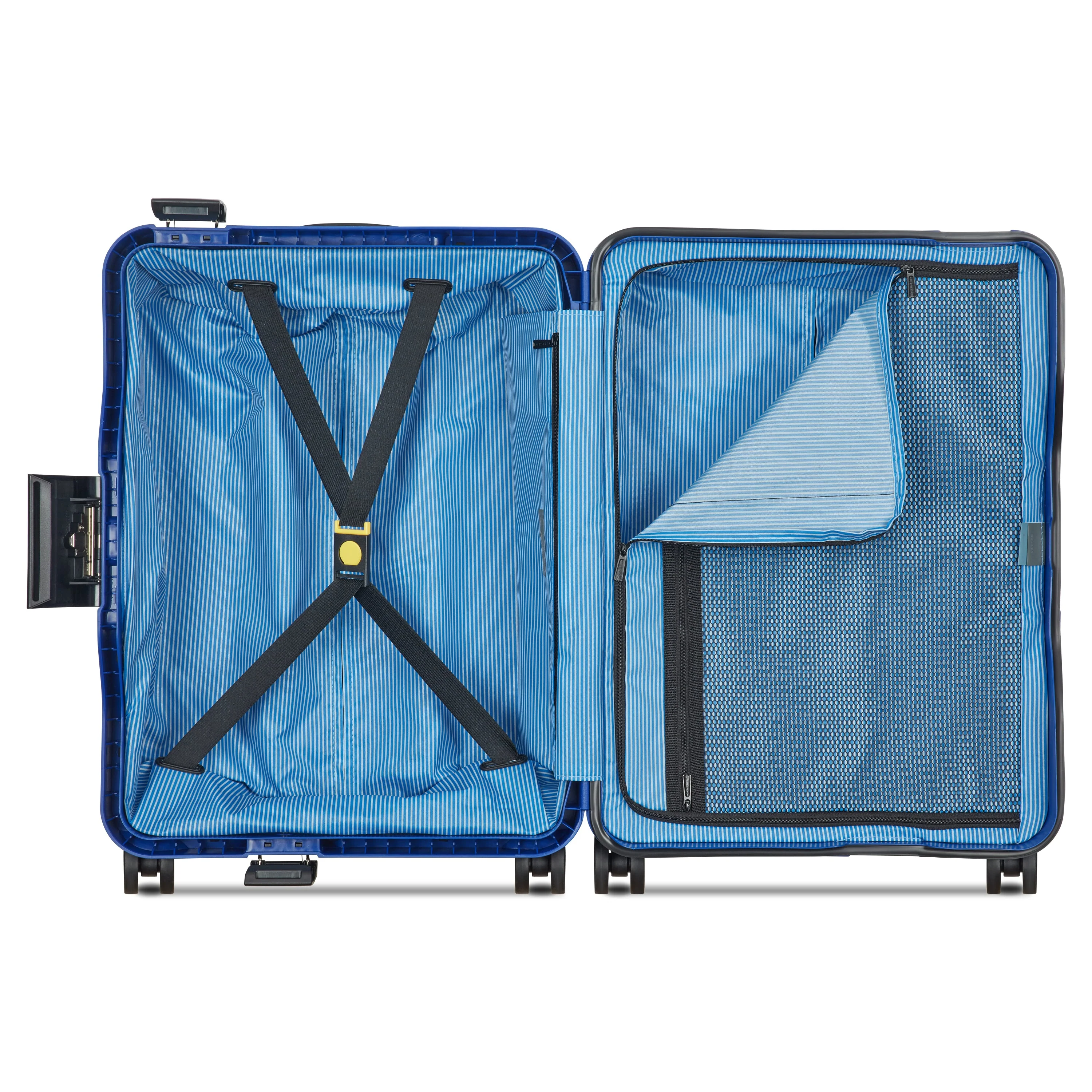 VAUBAN | Cabine Slim Koffer 55 CM ELEKTRISCH BLAUW